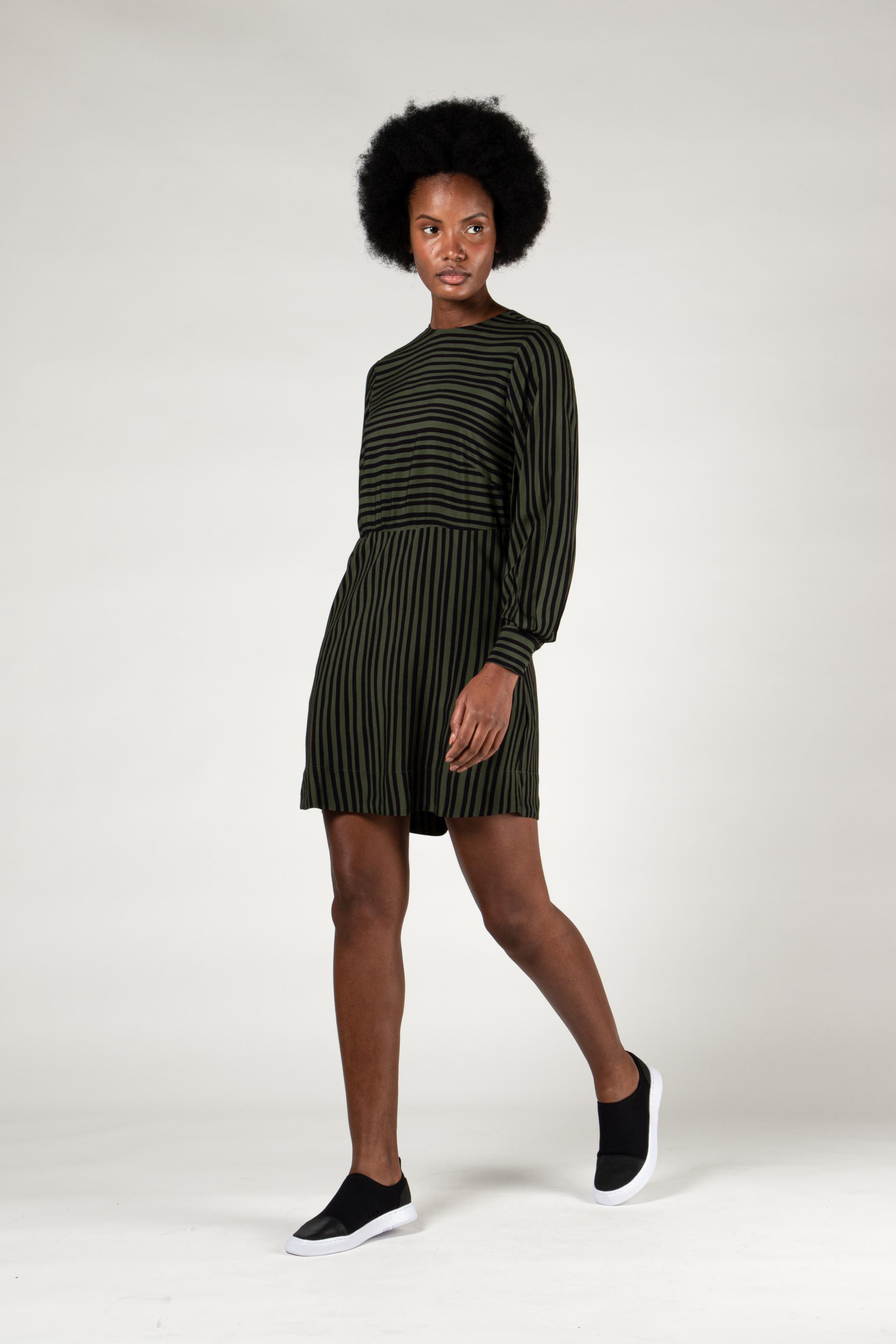 Womens pin stripe amazon dress