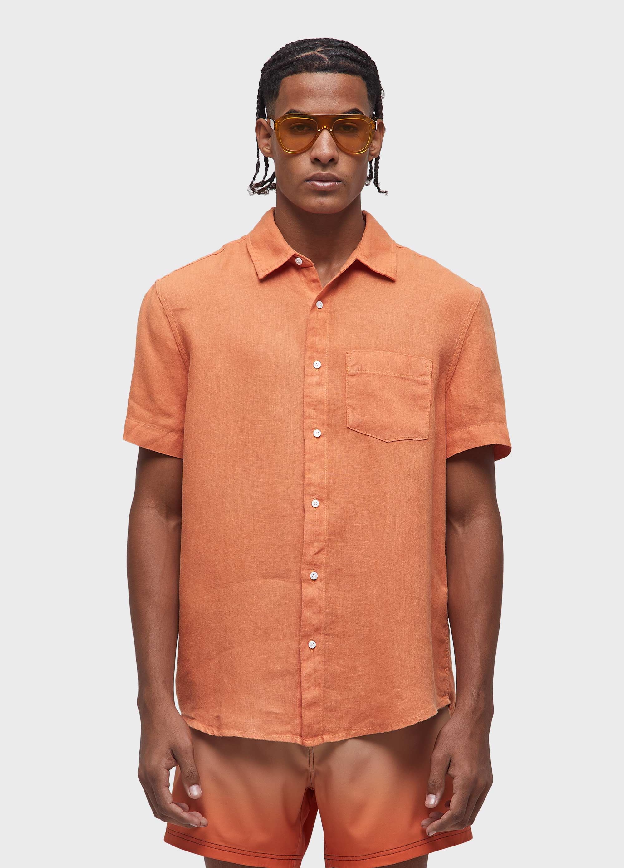 CAMISA CLASSIC LINEN  MC