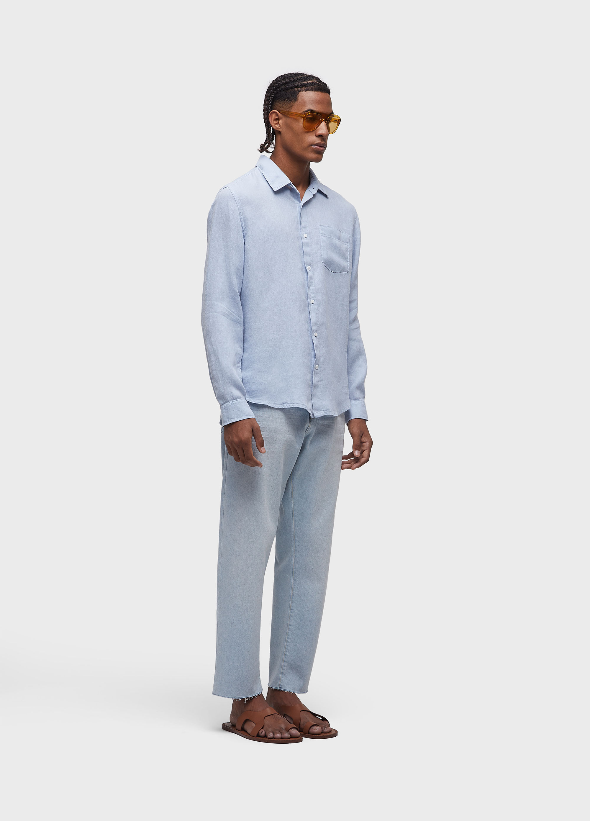 Classic linen shirt (ls)