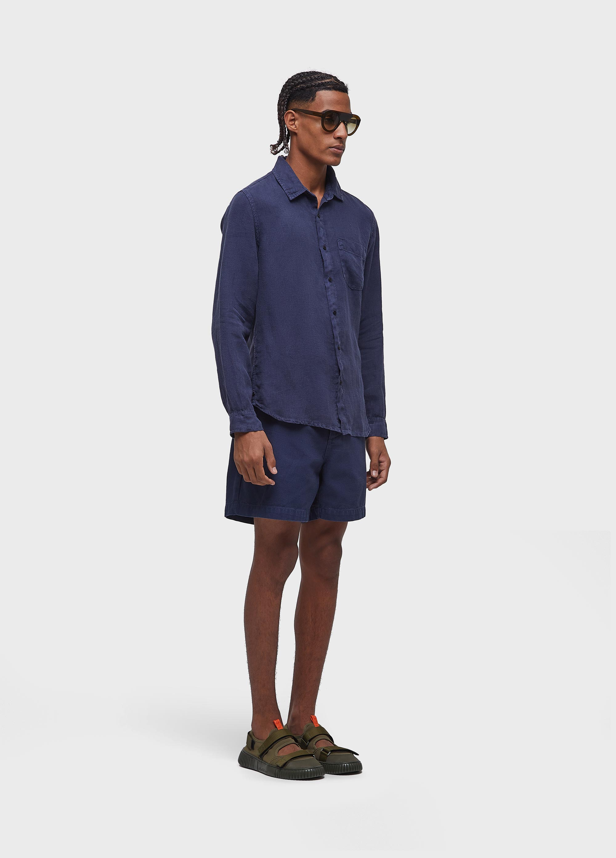 Classic linen shirt (ls)