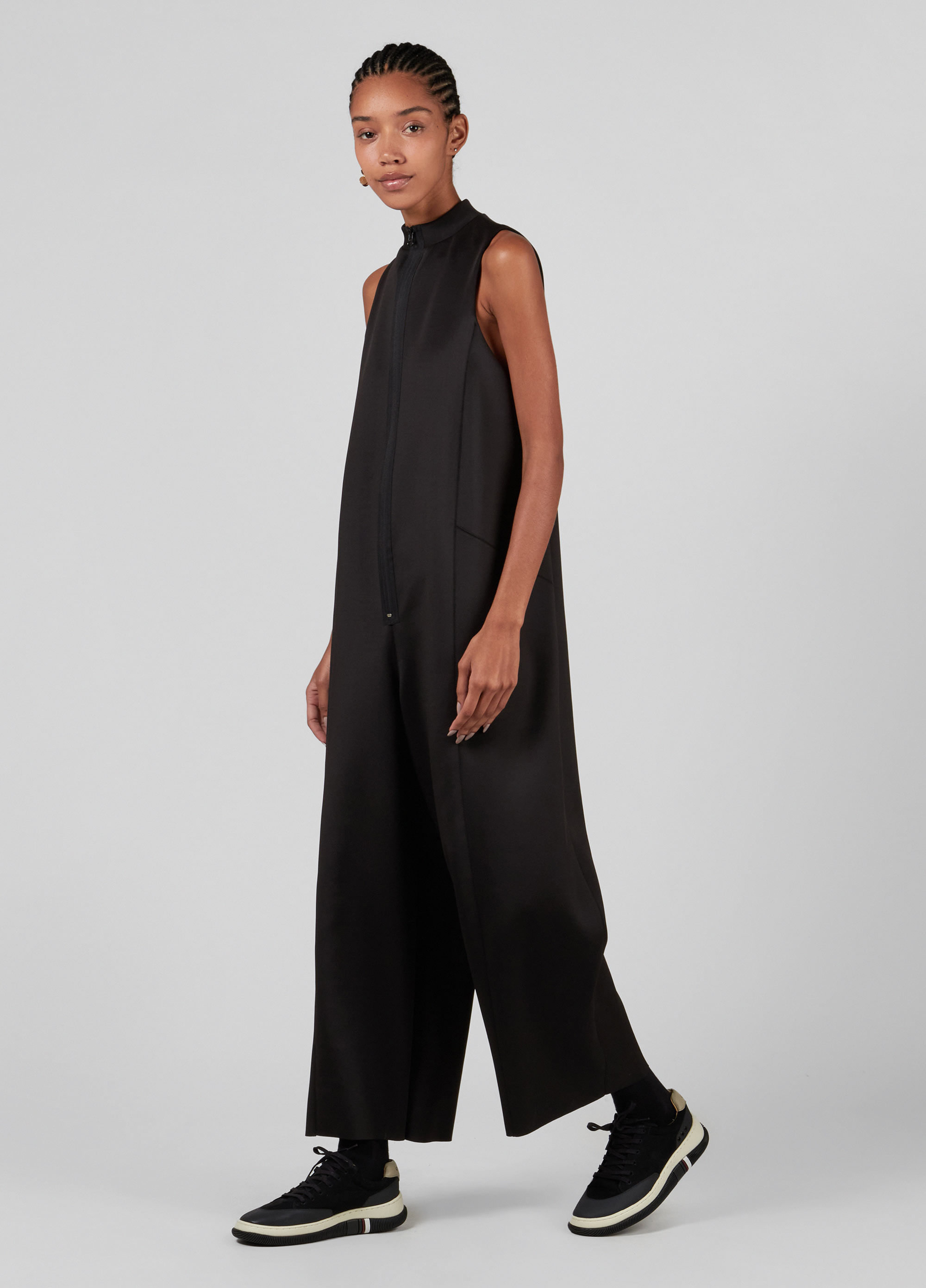 Osklen women zipper maxi jumpsuit