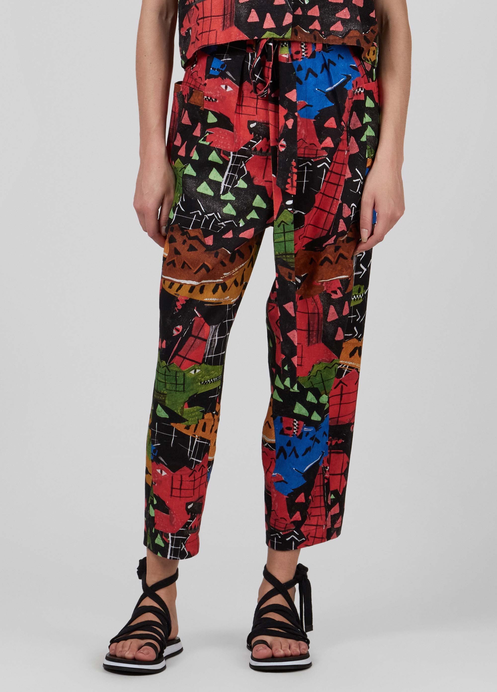Osklen women alligator pants