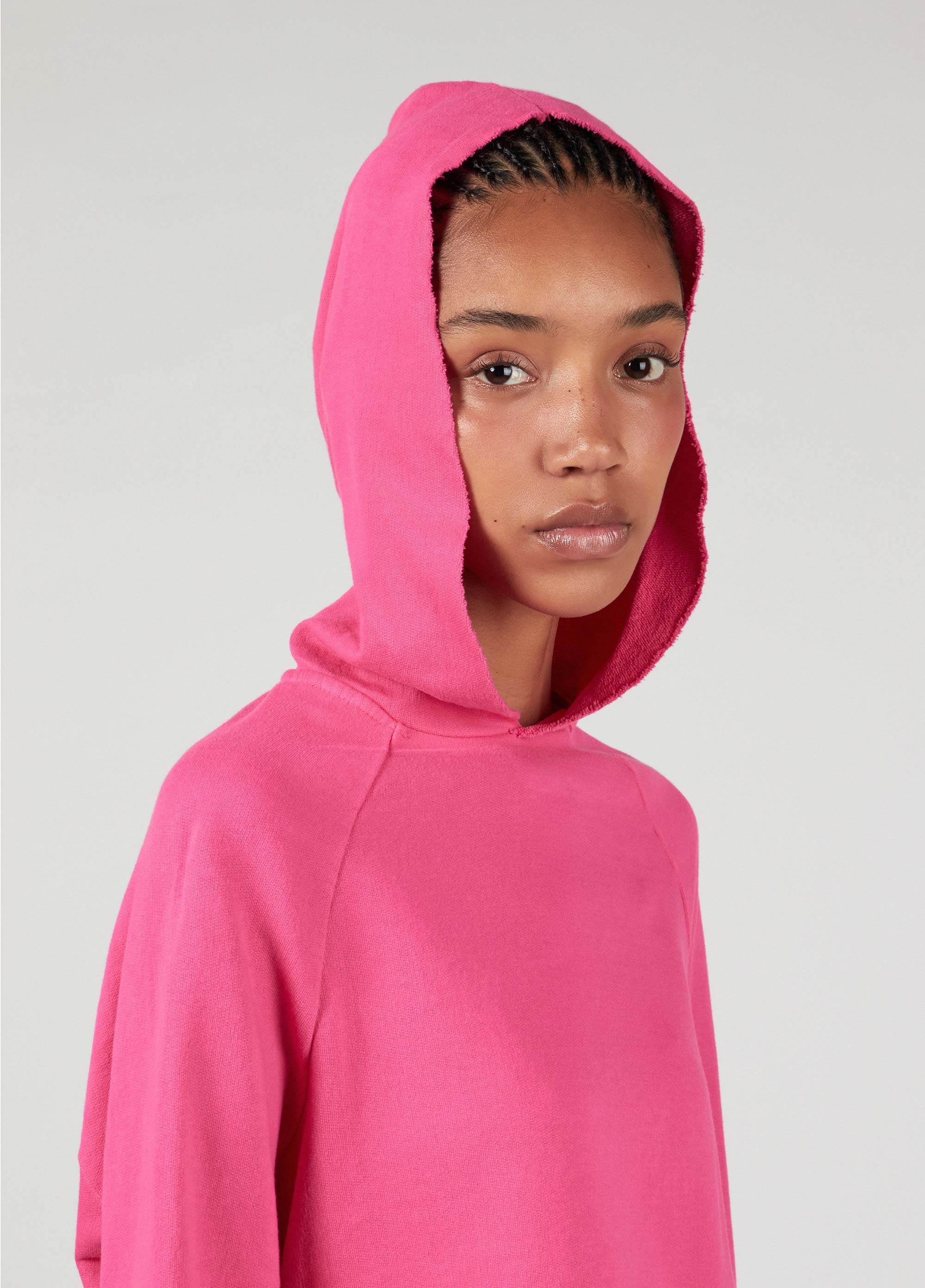 Osklen women pink cotton overcoat