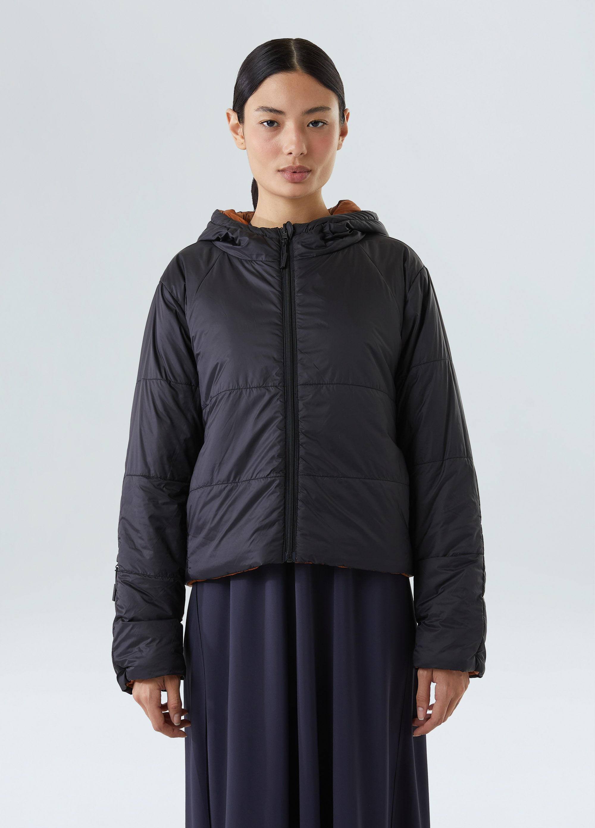 Double face matelasse jacket