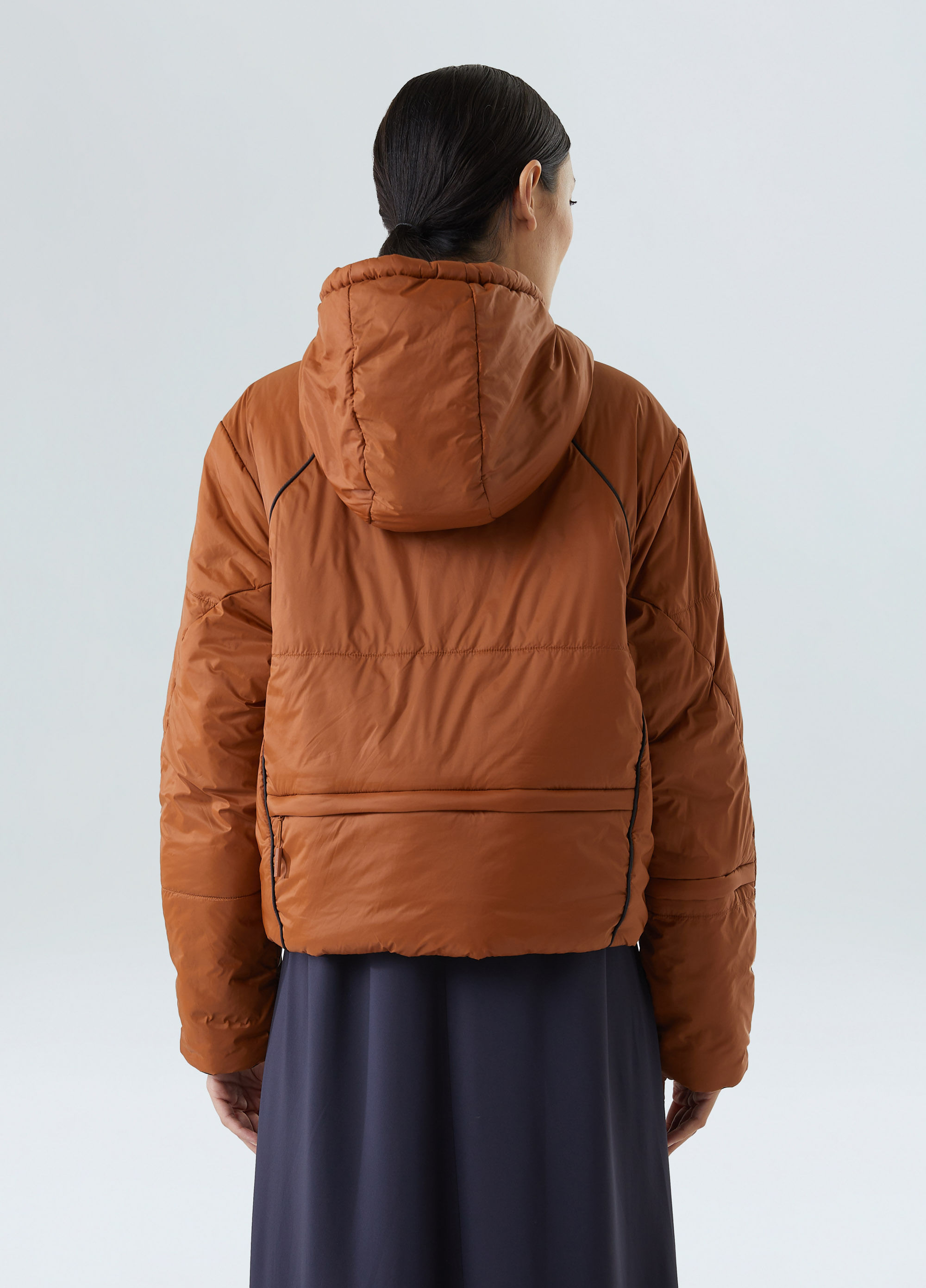 Double face matelasse jacket