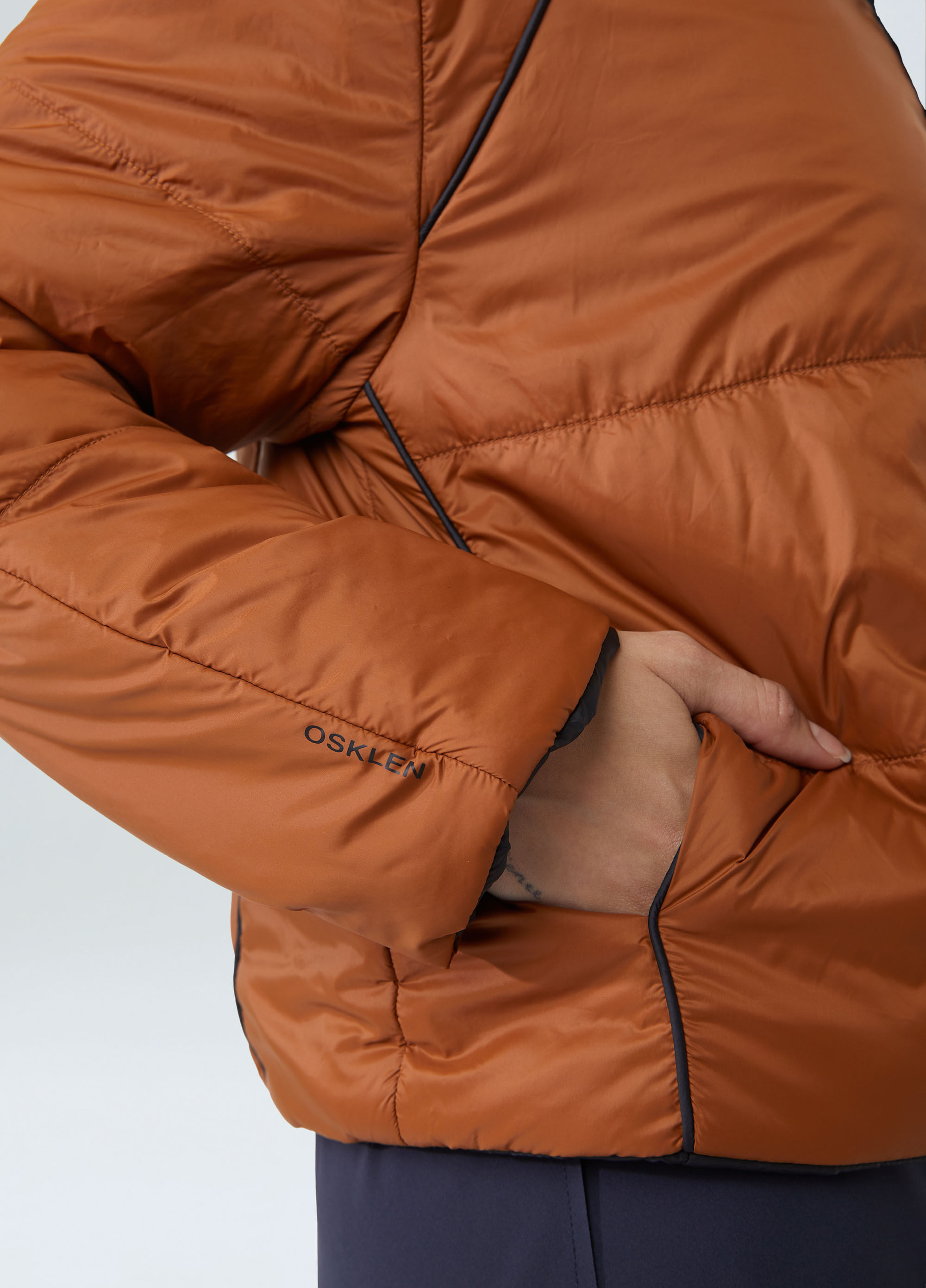 Double face matelasse jacket
