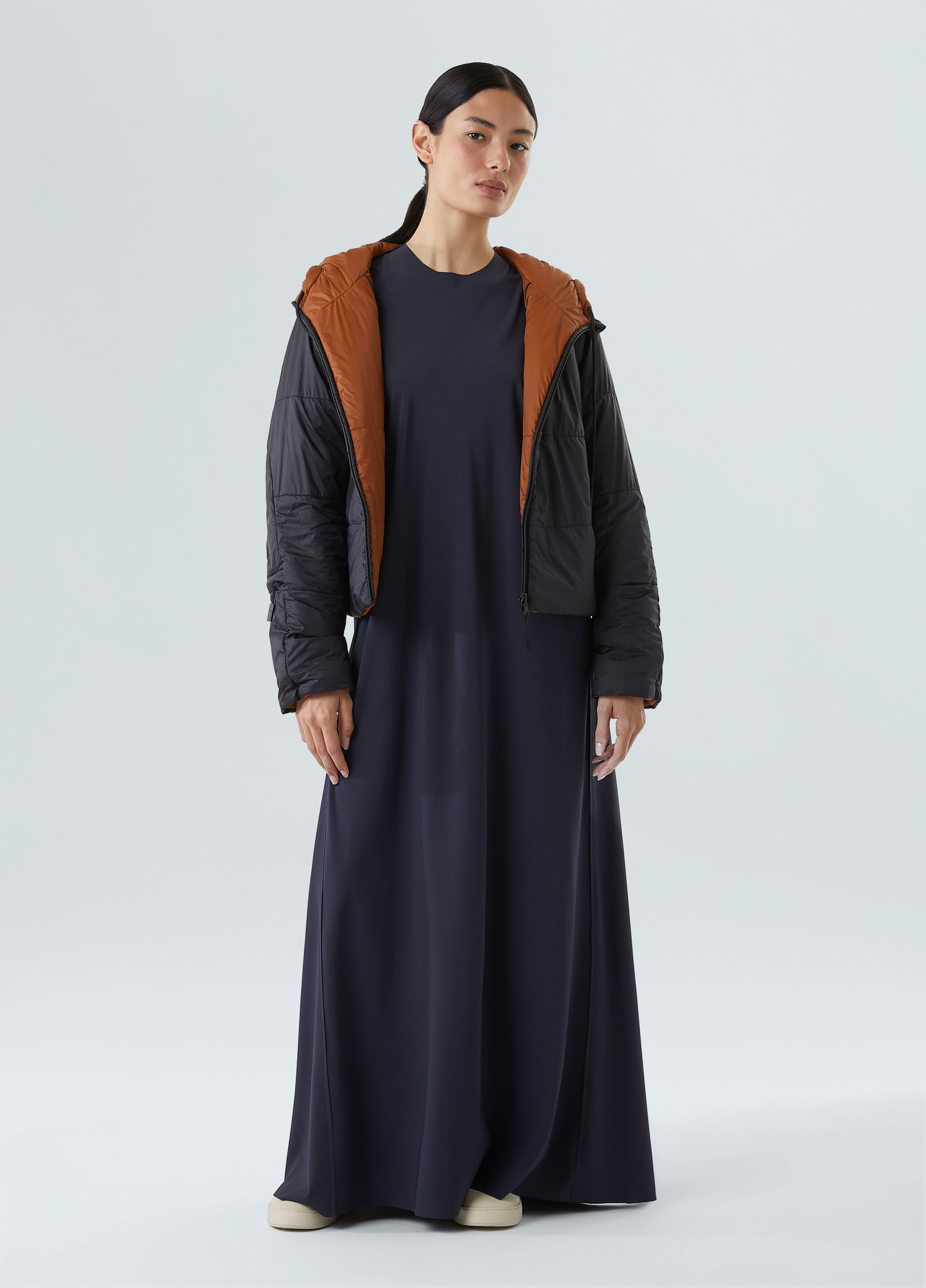 Double face matelasse jacket