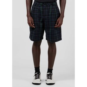 Osklen men tartan plaid drifter shorts