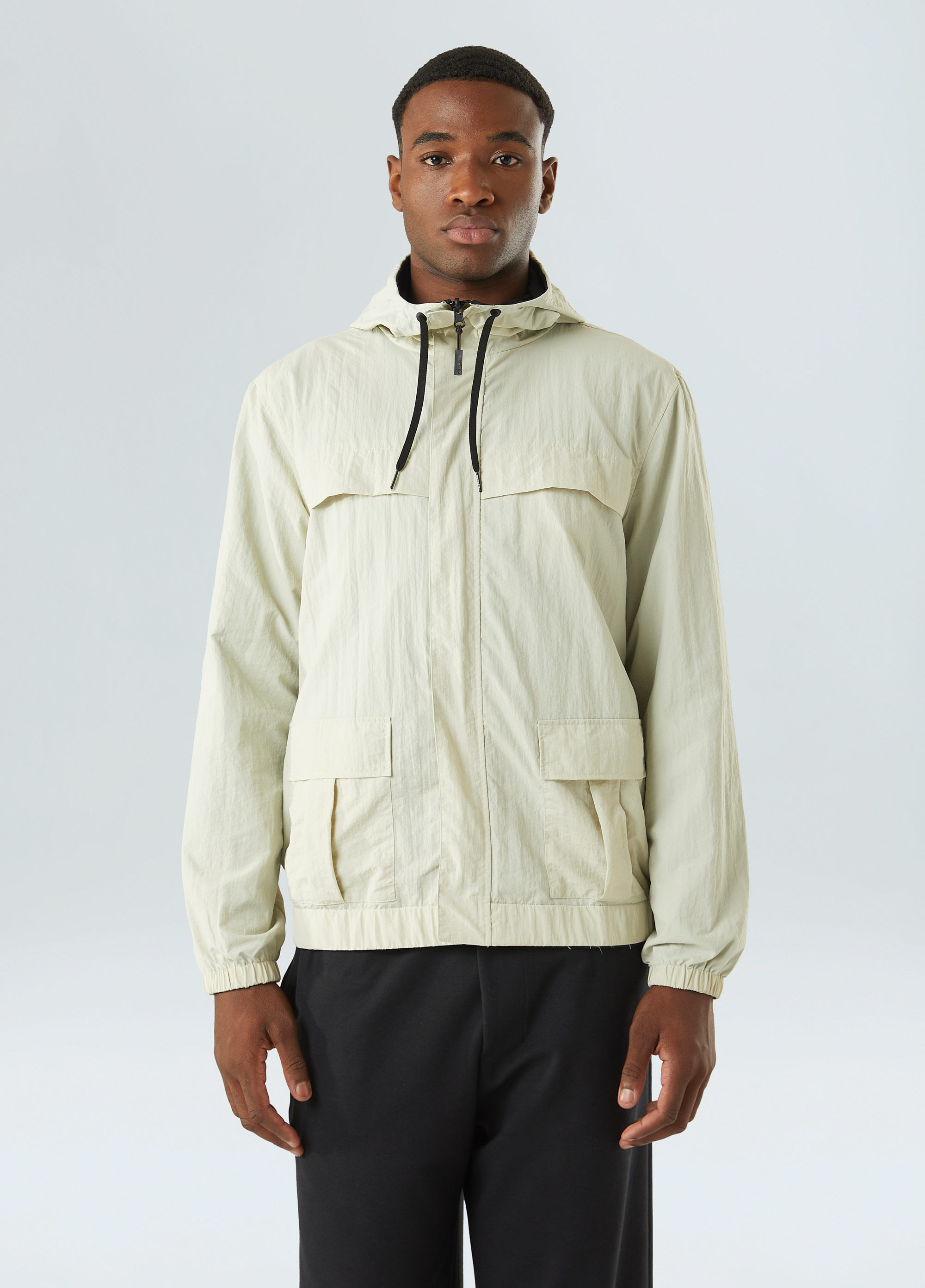 Osklen men double nylon trekking jacket