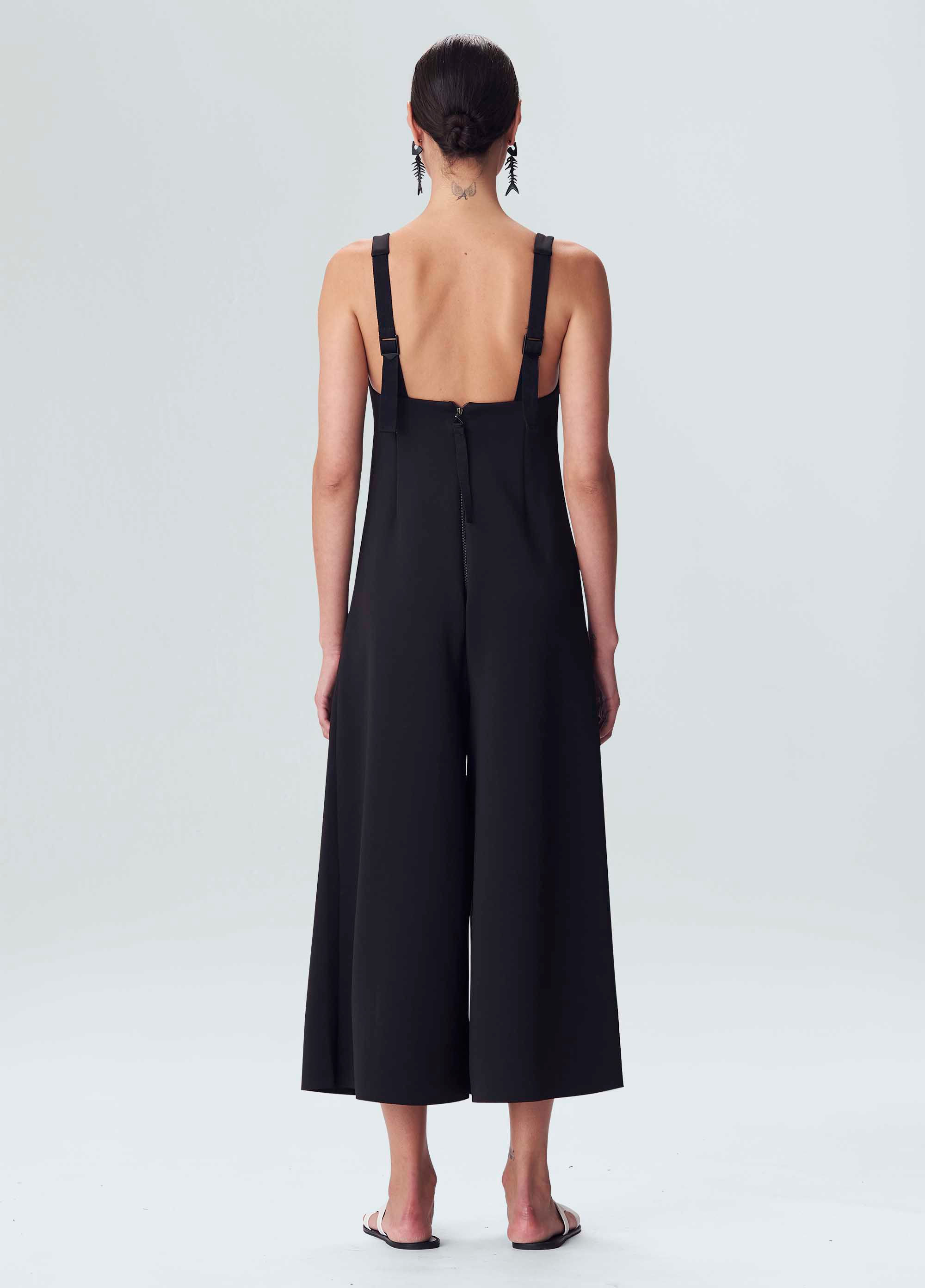 Osklen women naked back straps jumpsuit
