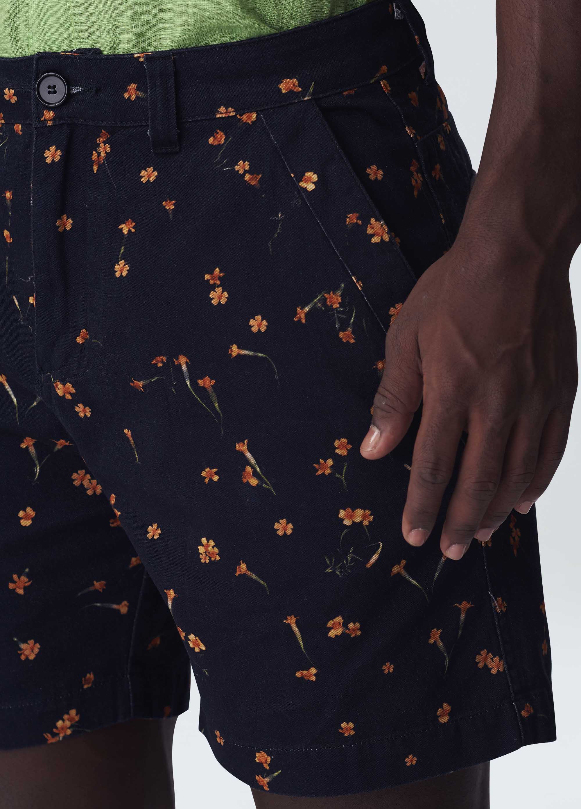 Osklen men mini tagete flow tailored shorts