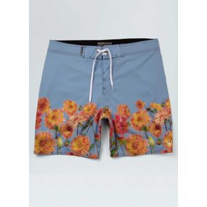 Osklen men dahllia blue boardshorts