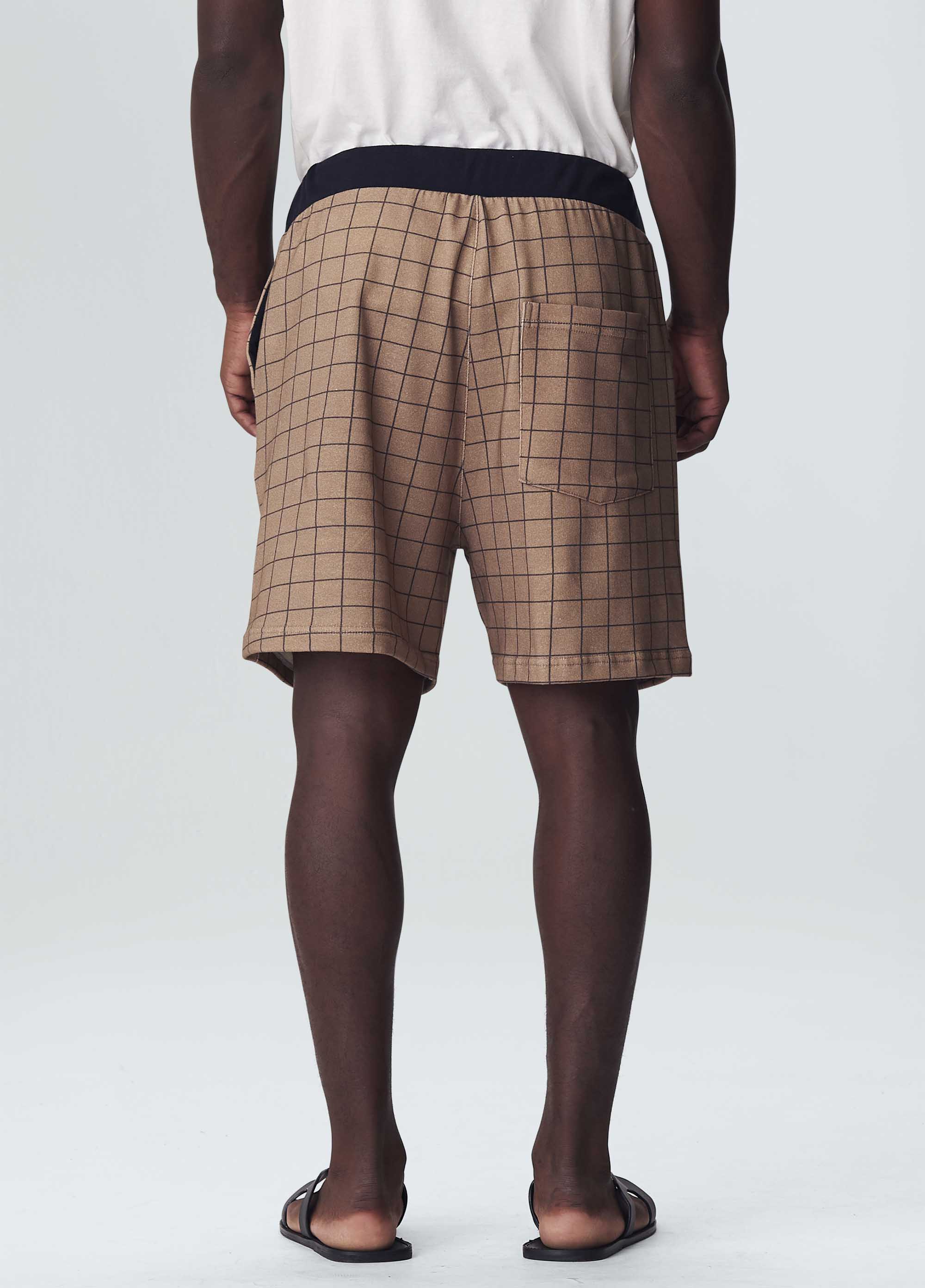 Osklen men grid sweat shorts