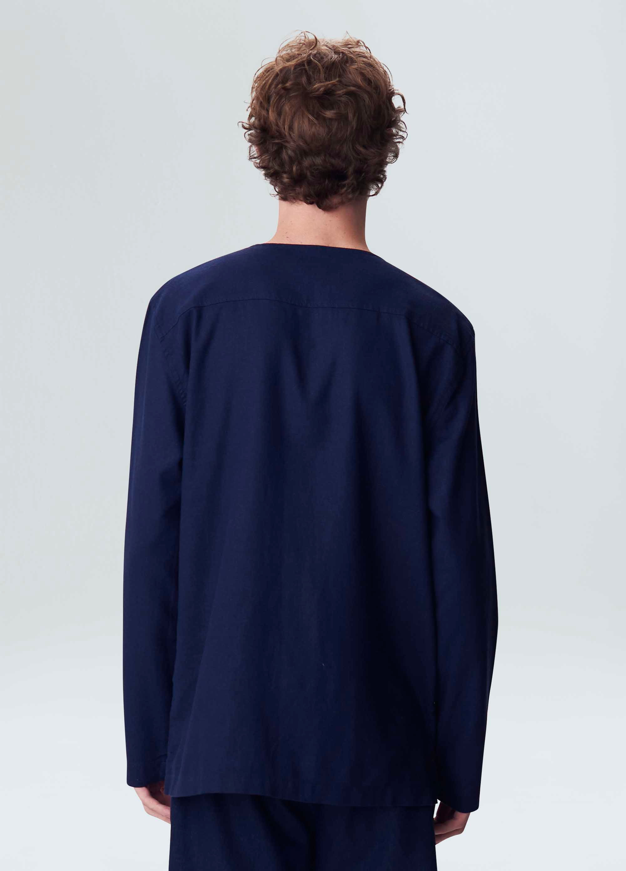 Osklen men muff kurta shirt (ls)