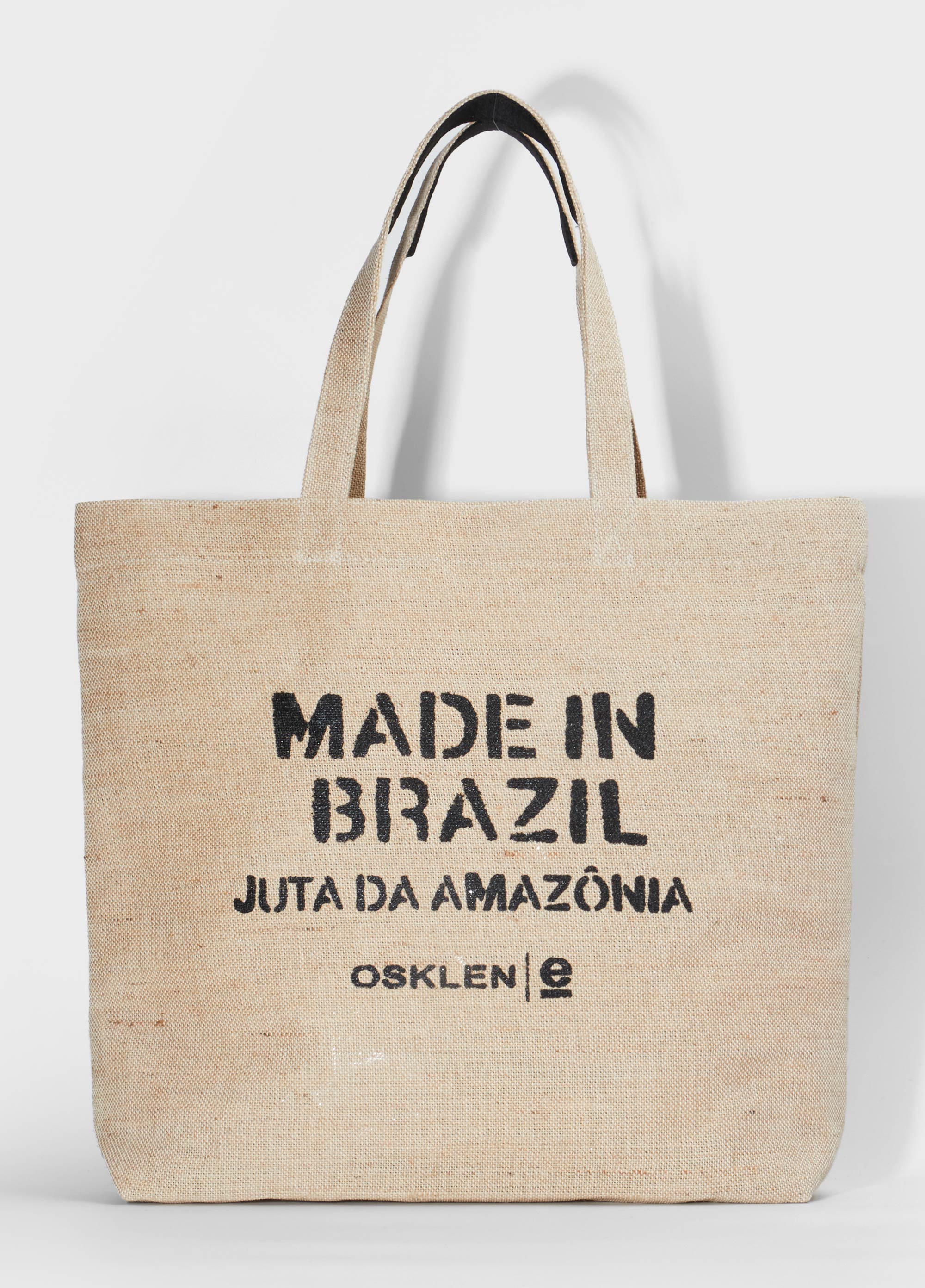BOLSA TOTE JUTA ECO MADE IN BRAZIL