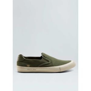 Mens slip on canvas sneakers