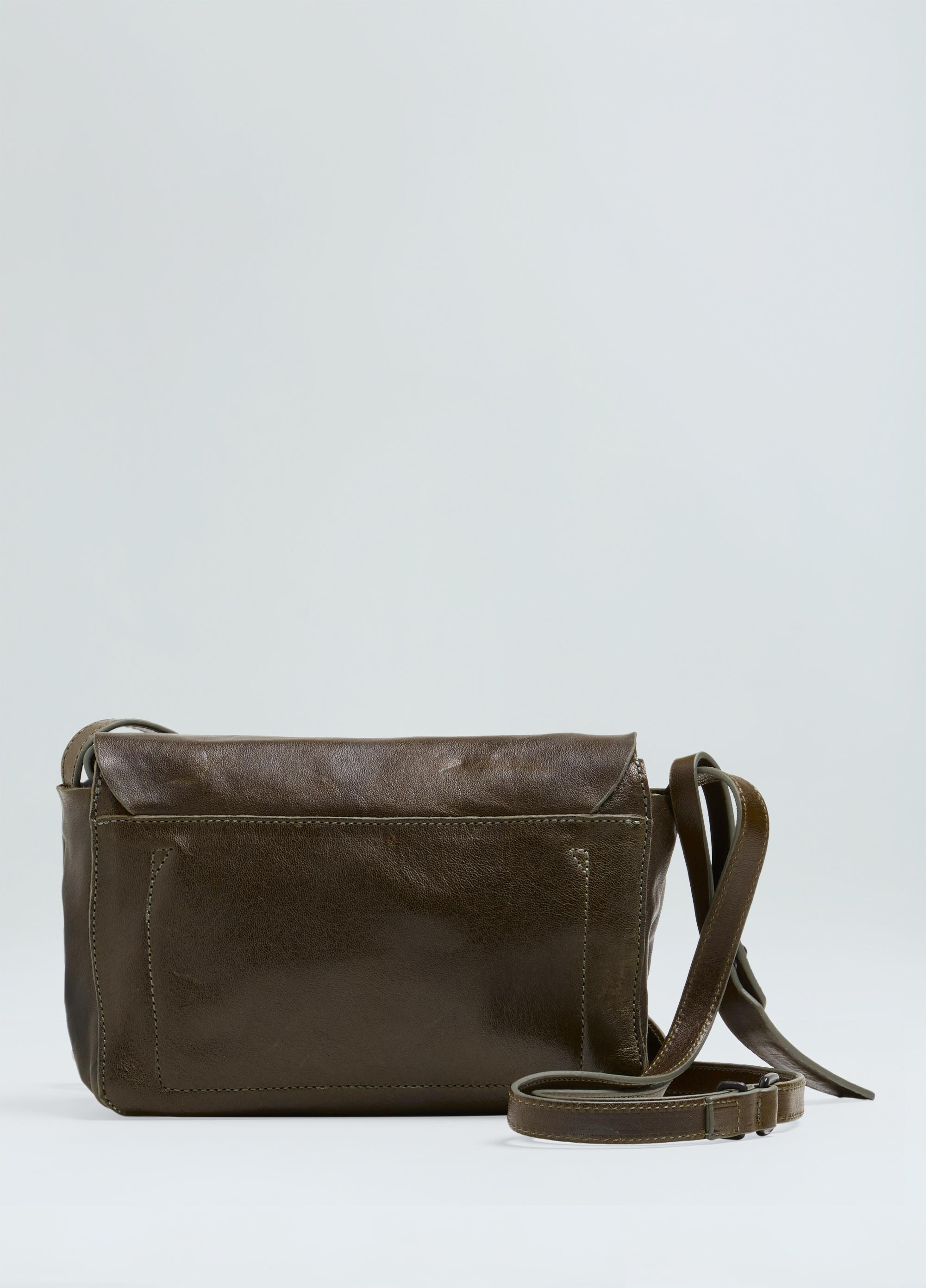 Mini leather crossbody e-basics