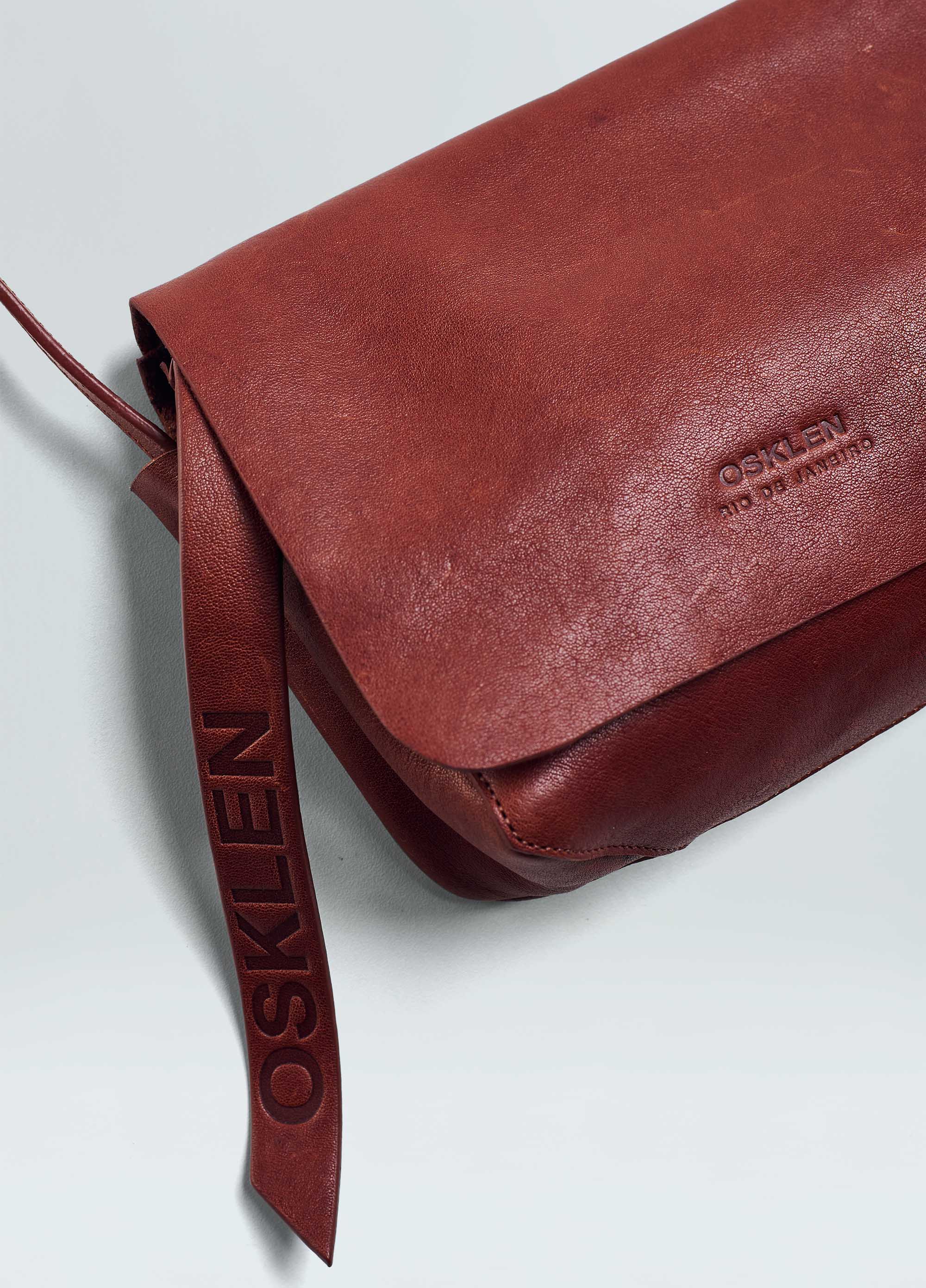Mini leather crossbody e-basics
