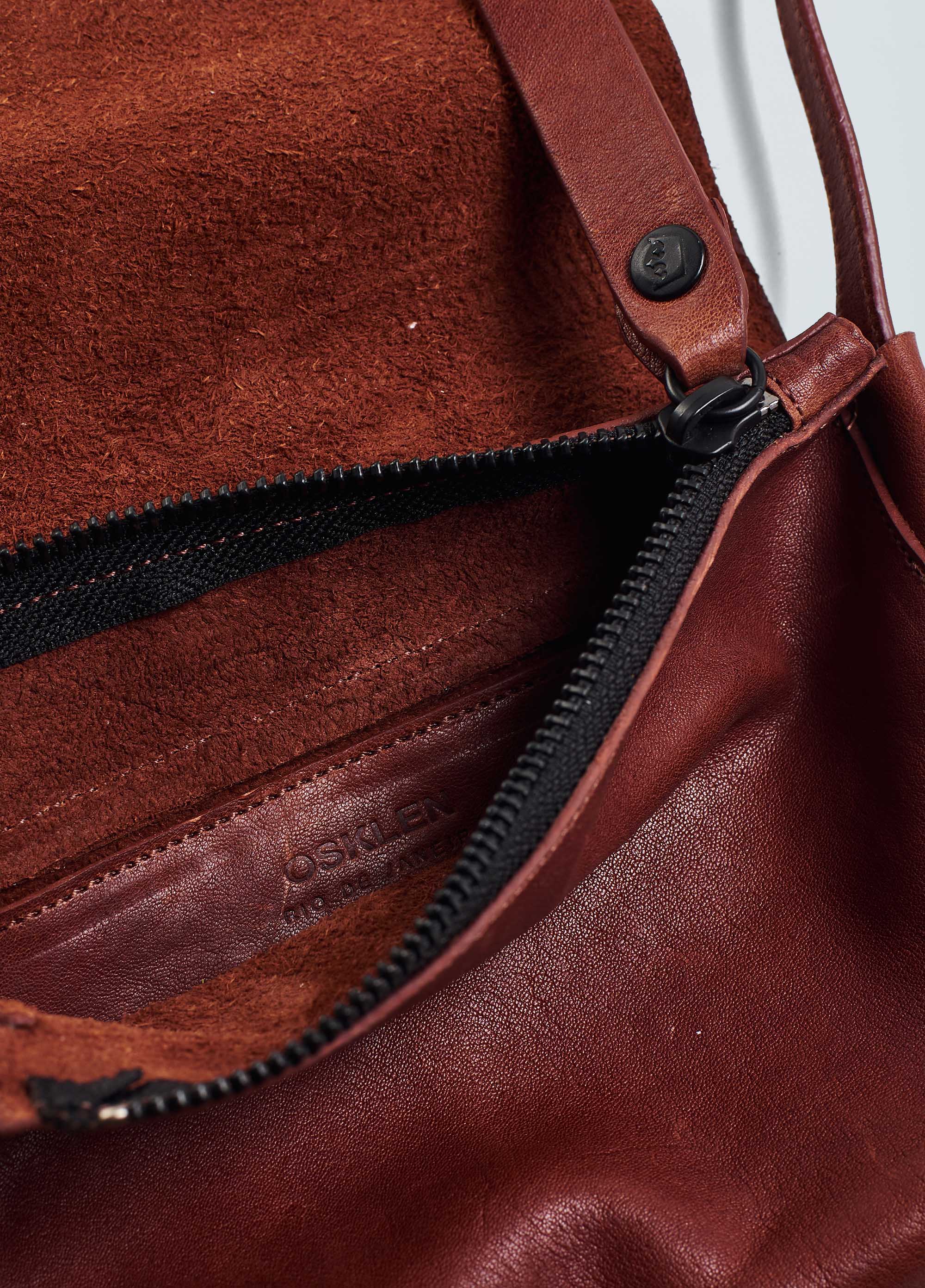 Mini leather crossbody e-basics