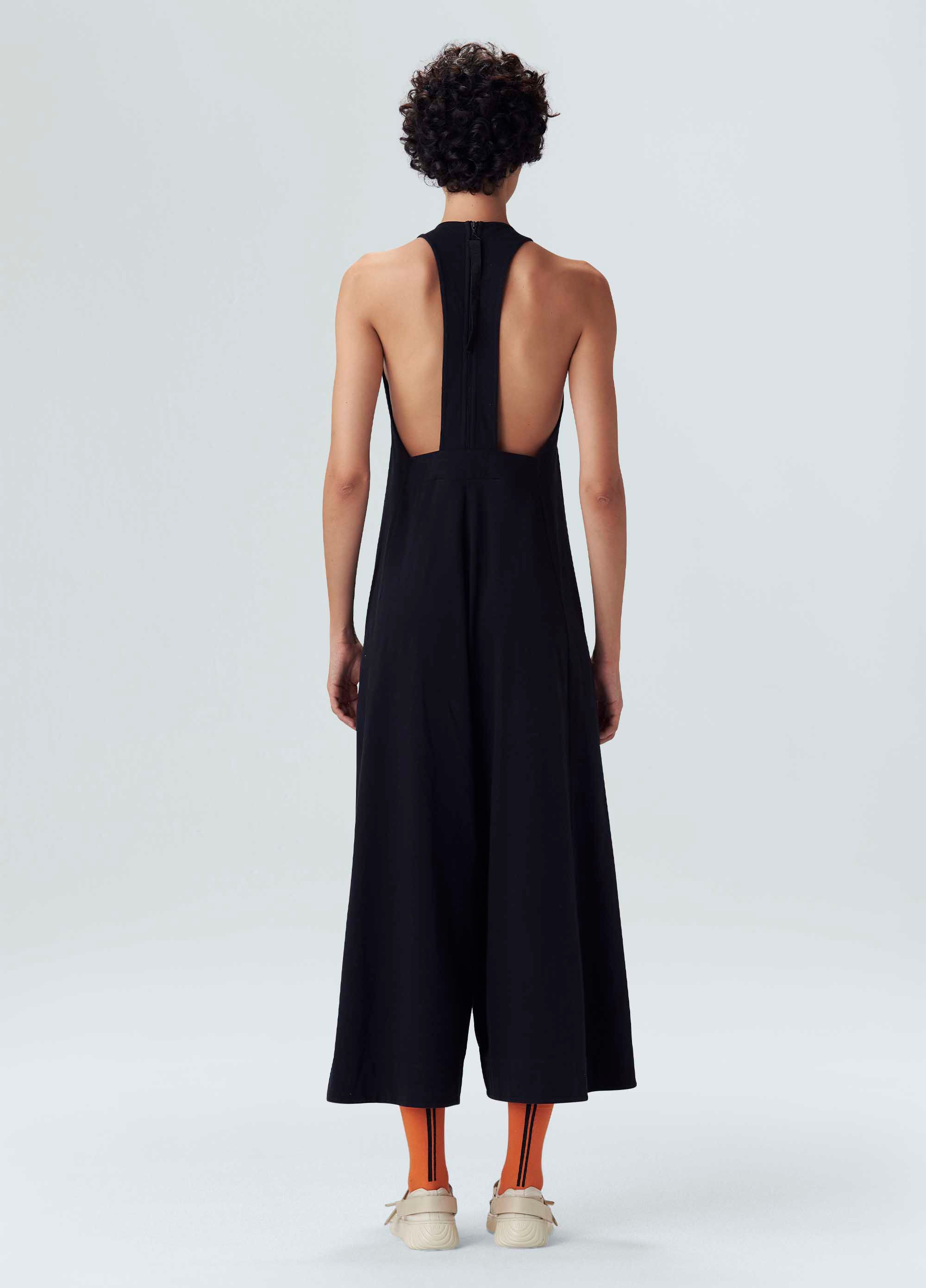 Womens racer back low cut jumpsuit