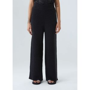 Boucle knit pants