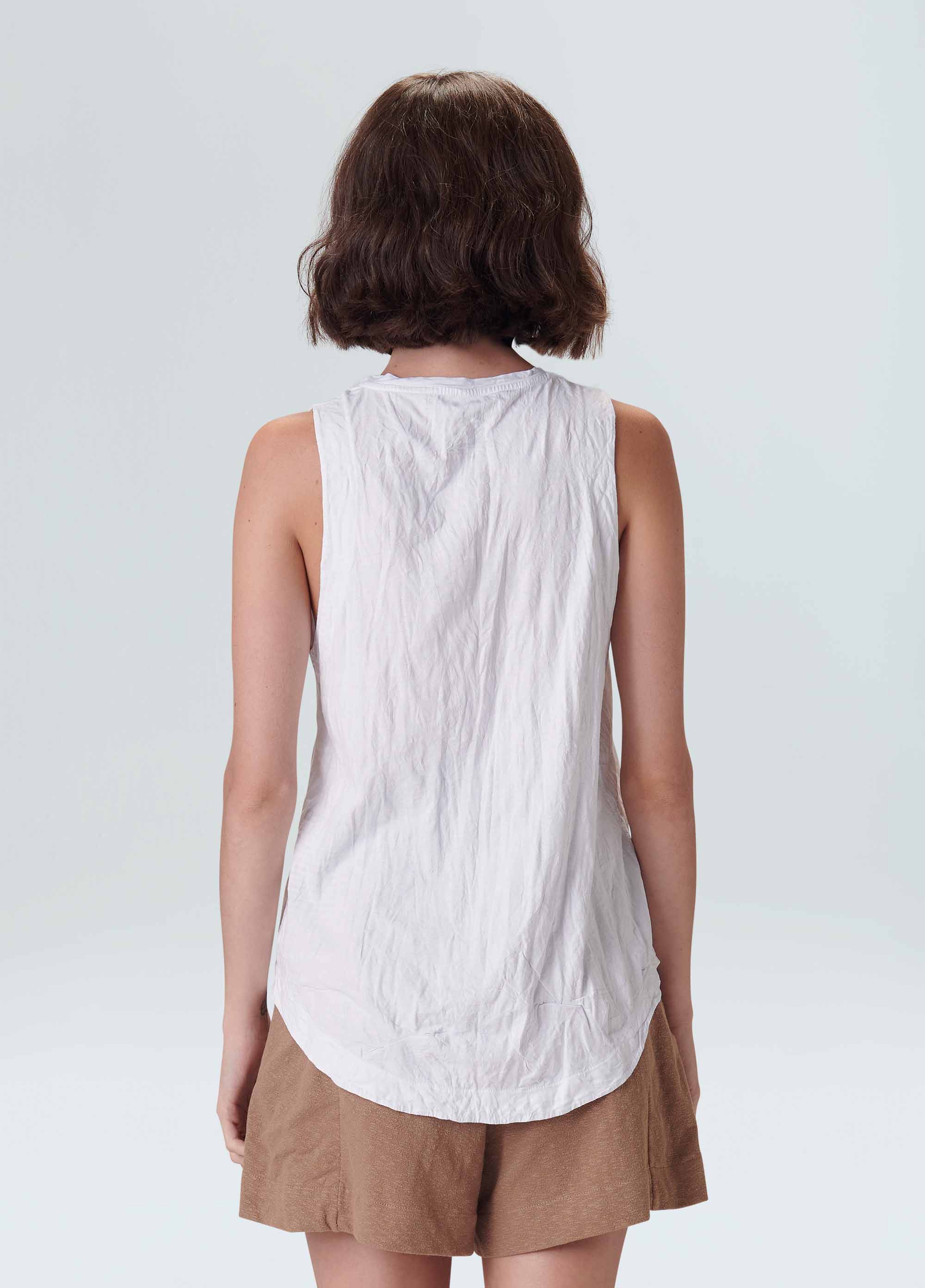 Women's crumpled t-shirt