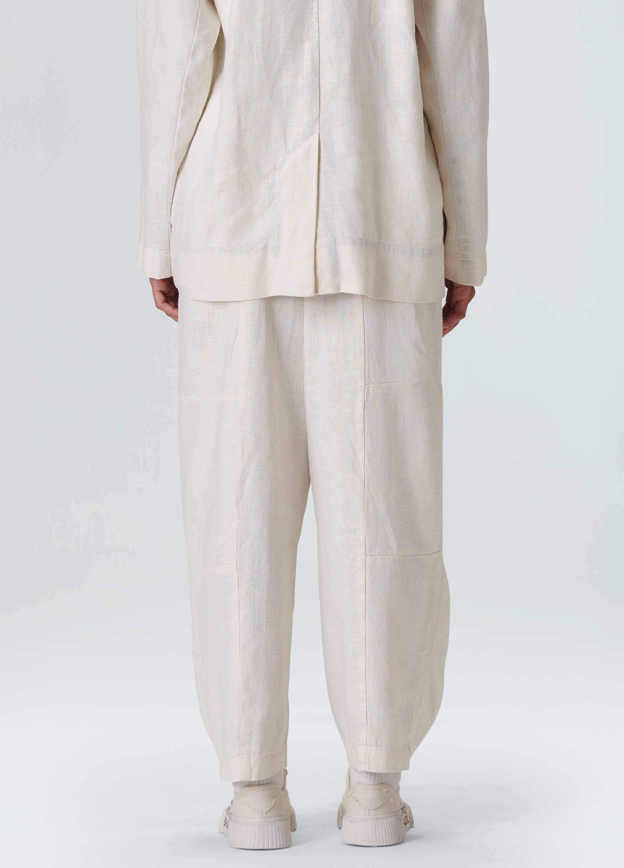 Seam details suit pants