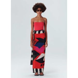 Square neck basic swimsuit