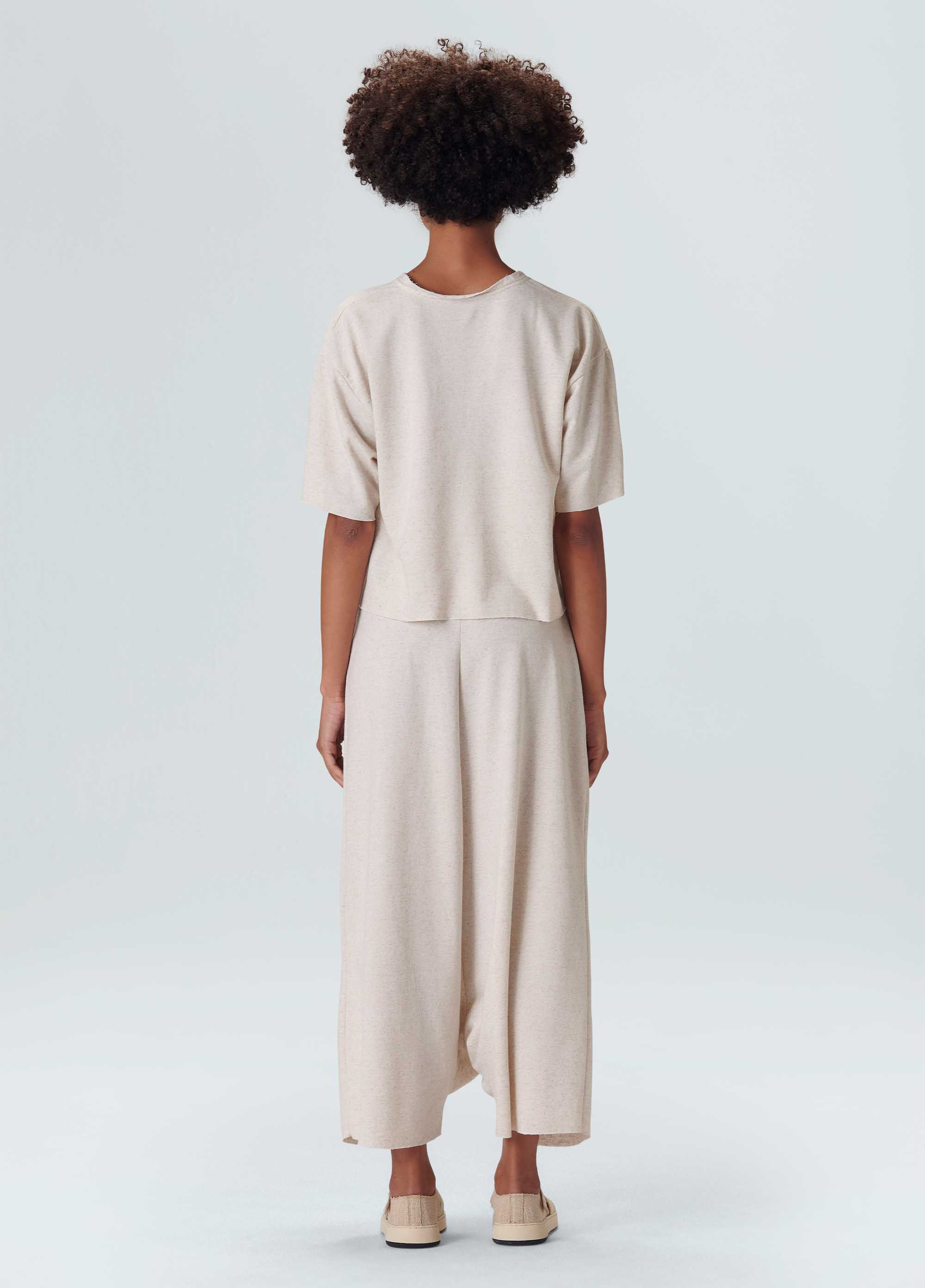 Female wrap balance pants