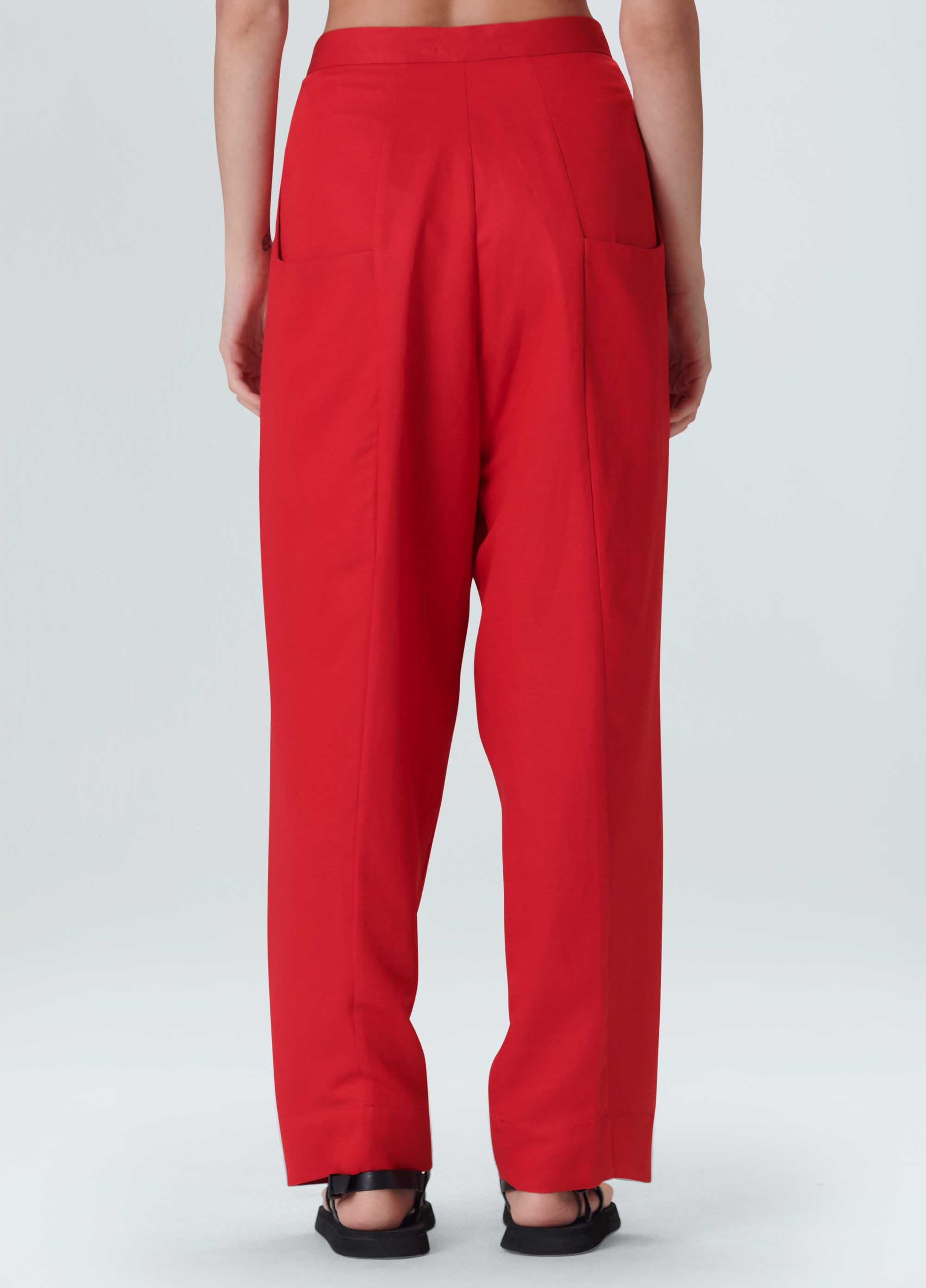 Seam detail pants