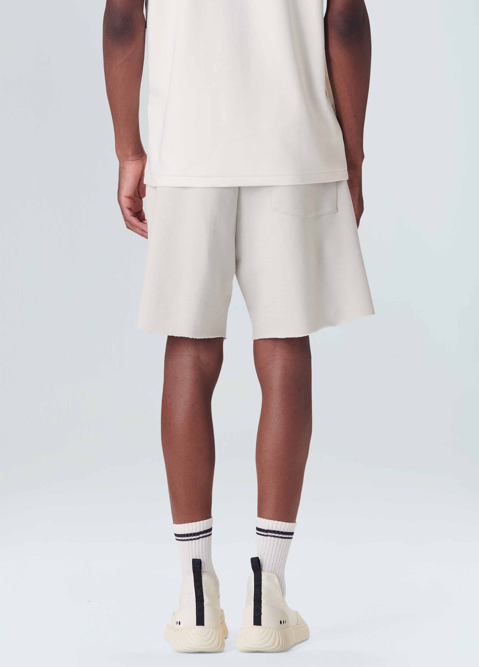 Seam detail yogi shorts