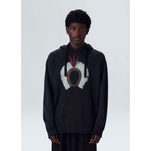 Embroidered cocar sweatshirt