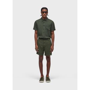 Pure linen tailored shorts