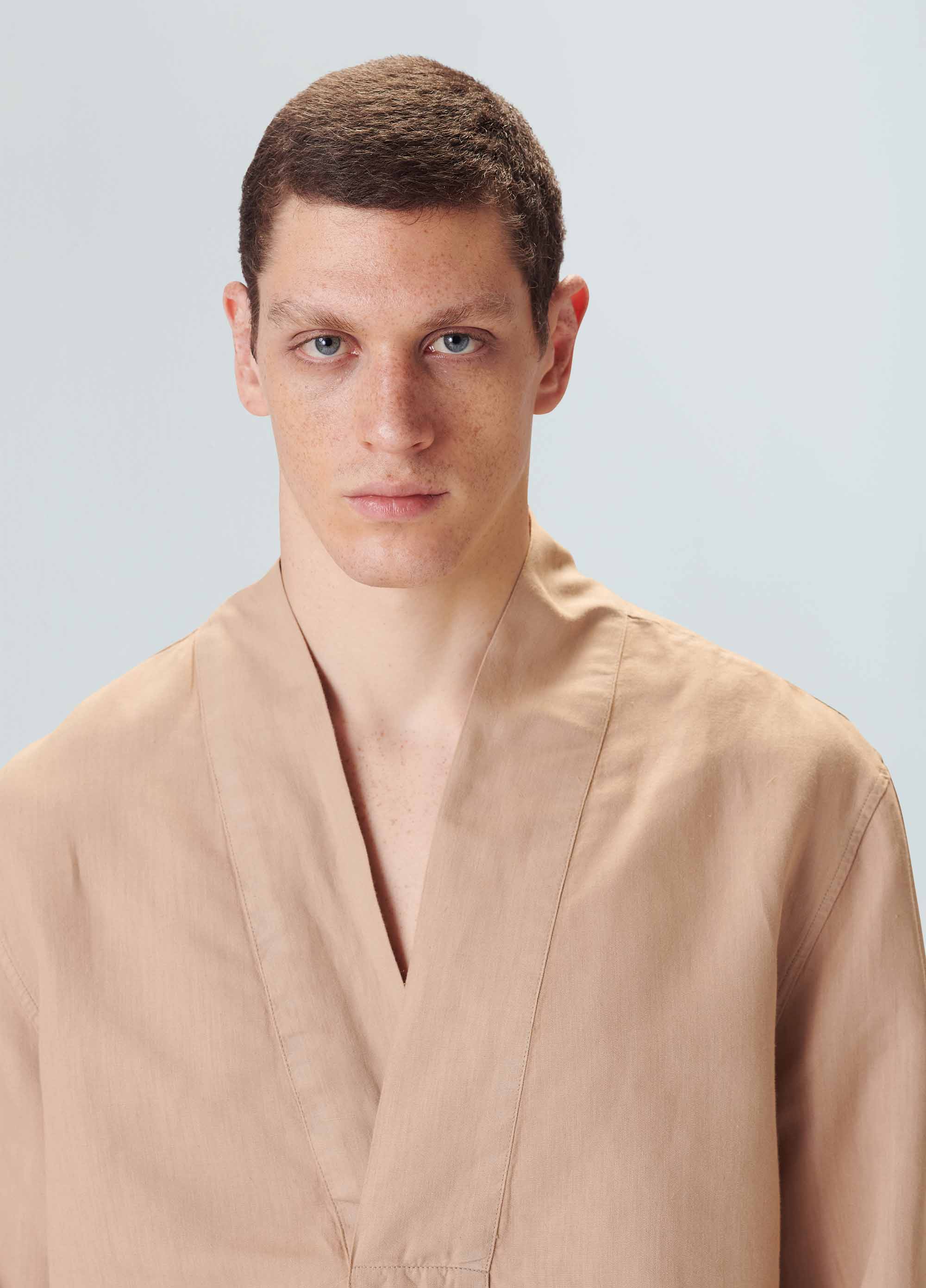 Ligh hemp kurta shirt (ls)