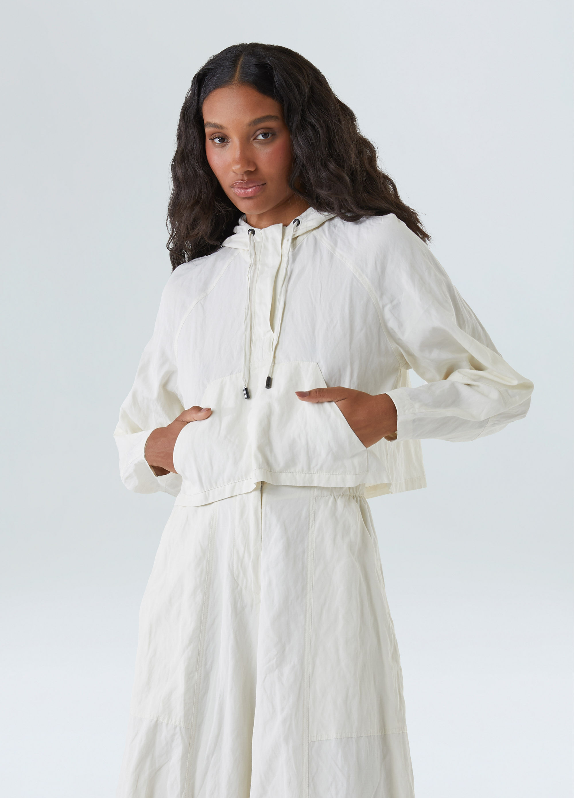 Cotton kangaroo jacket