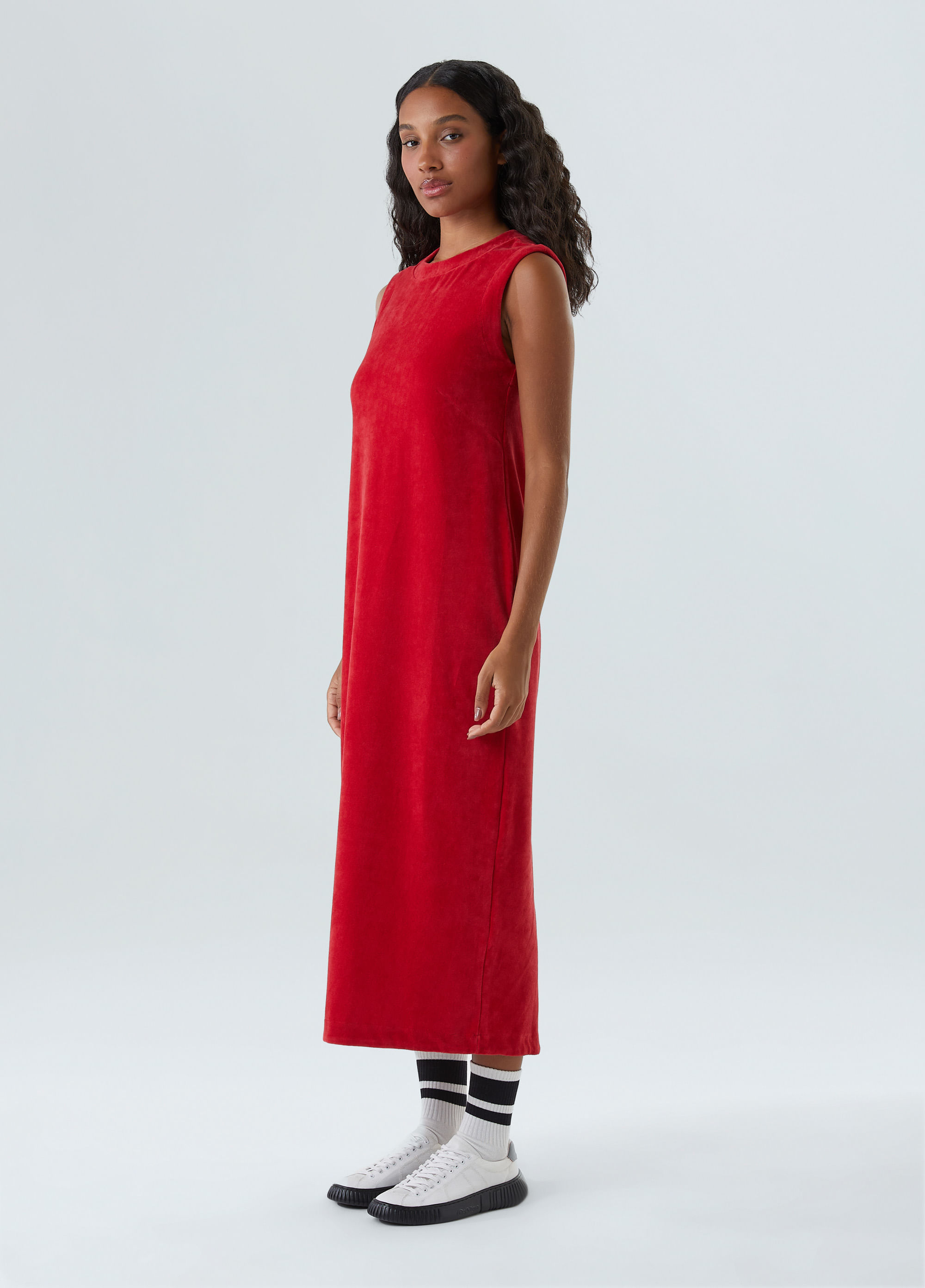 Plush fit dress