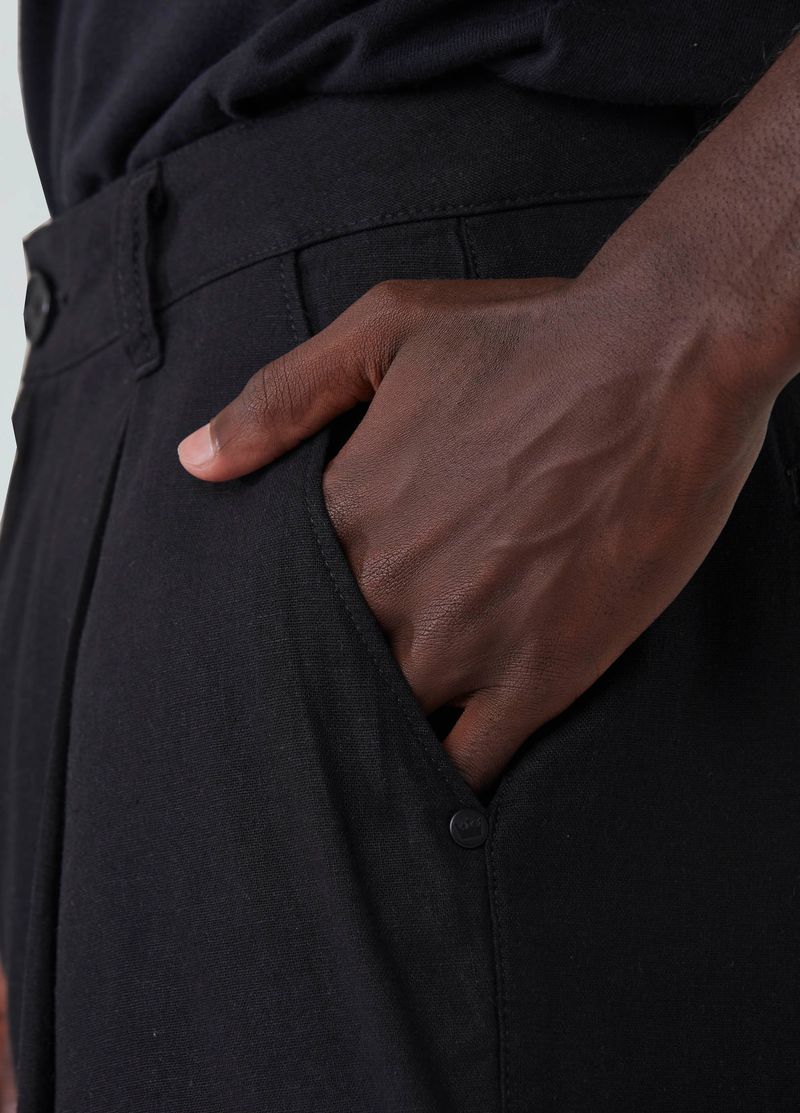 bermuda alfaiataria linen jazz
