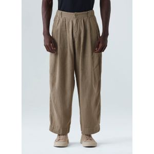 Linen pleated om pants