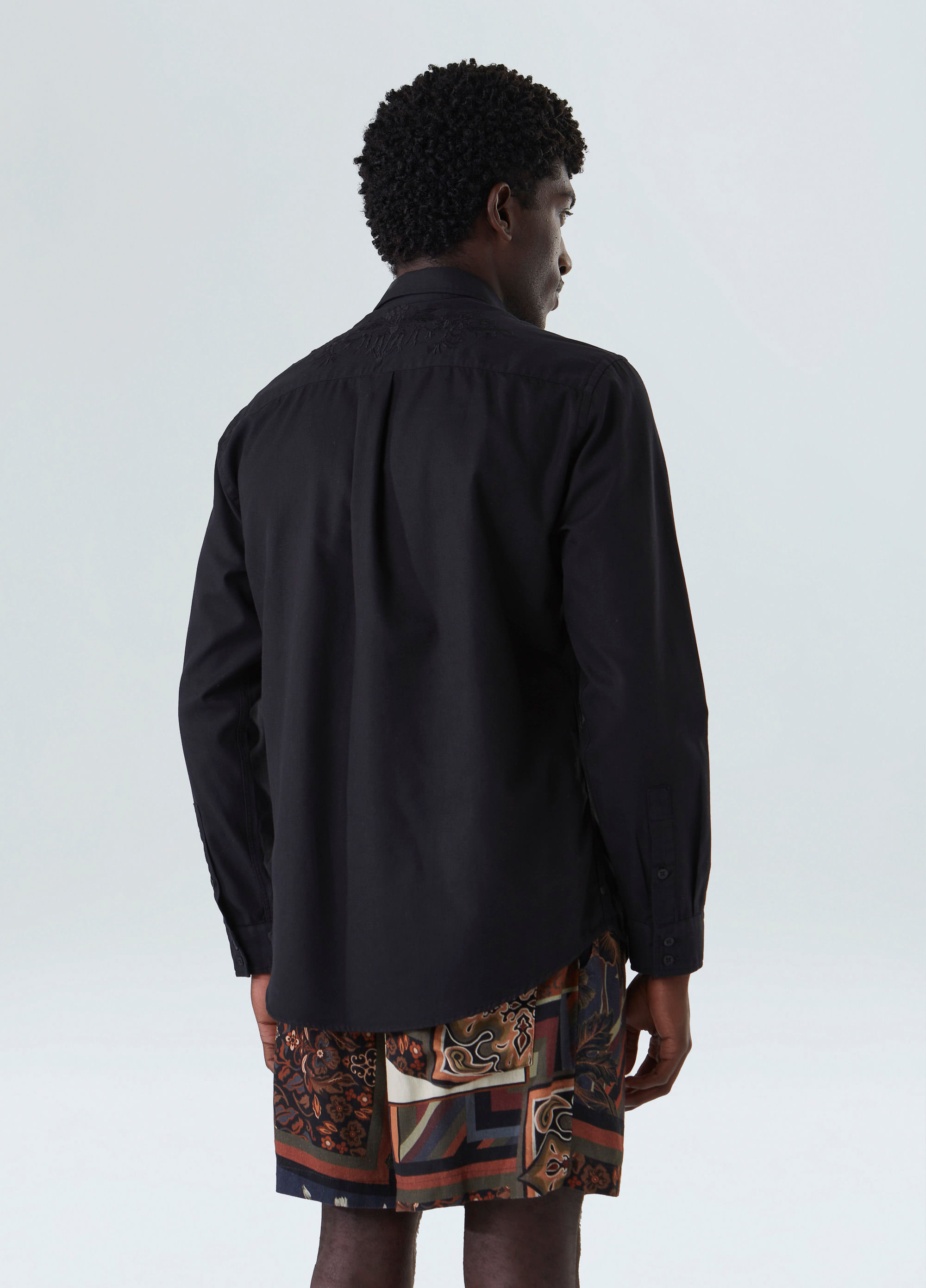 camisa bordado arabesco ml