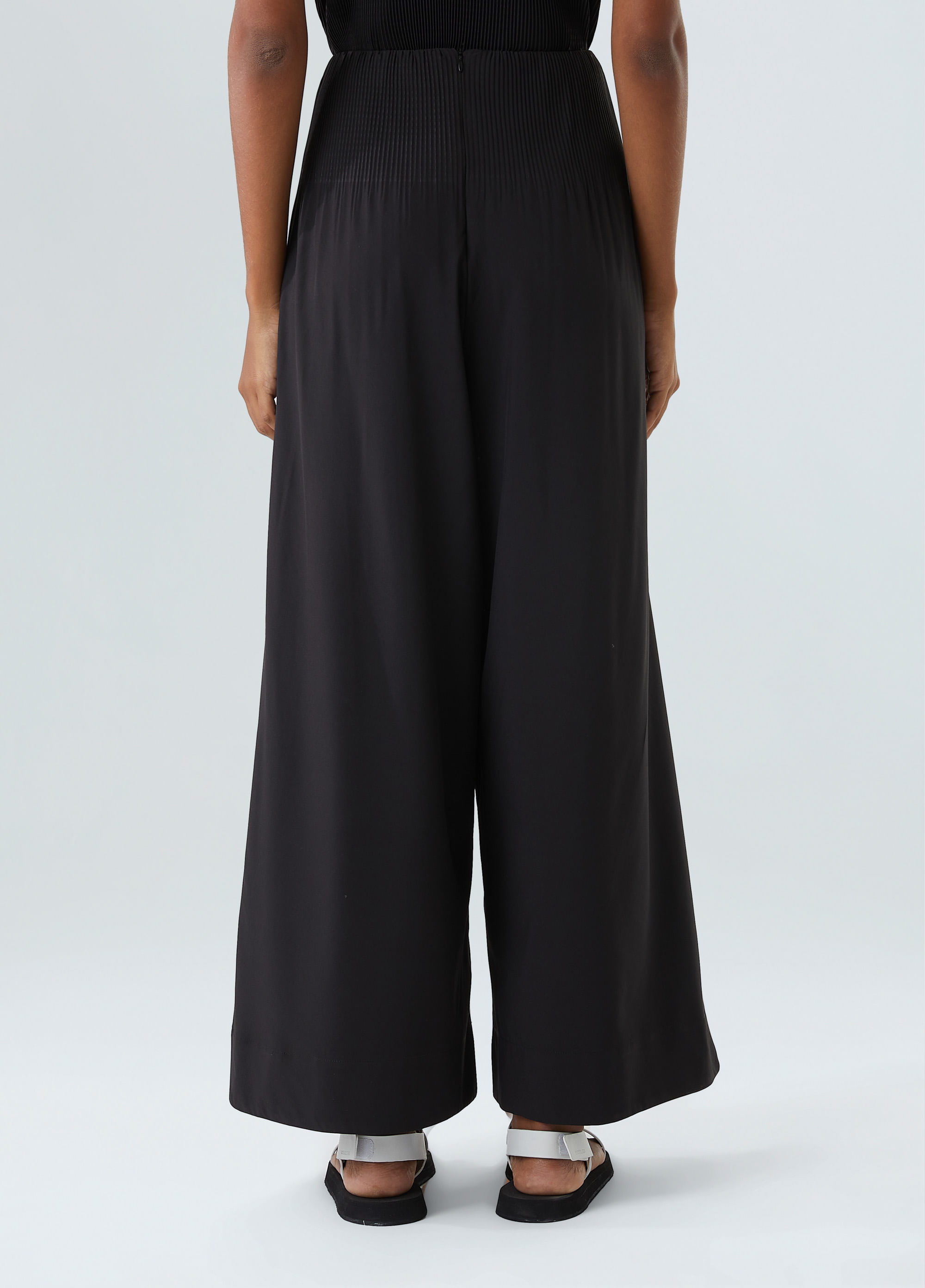 Pleated pants