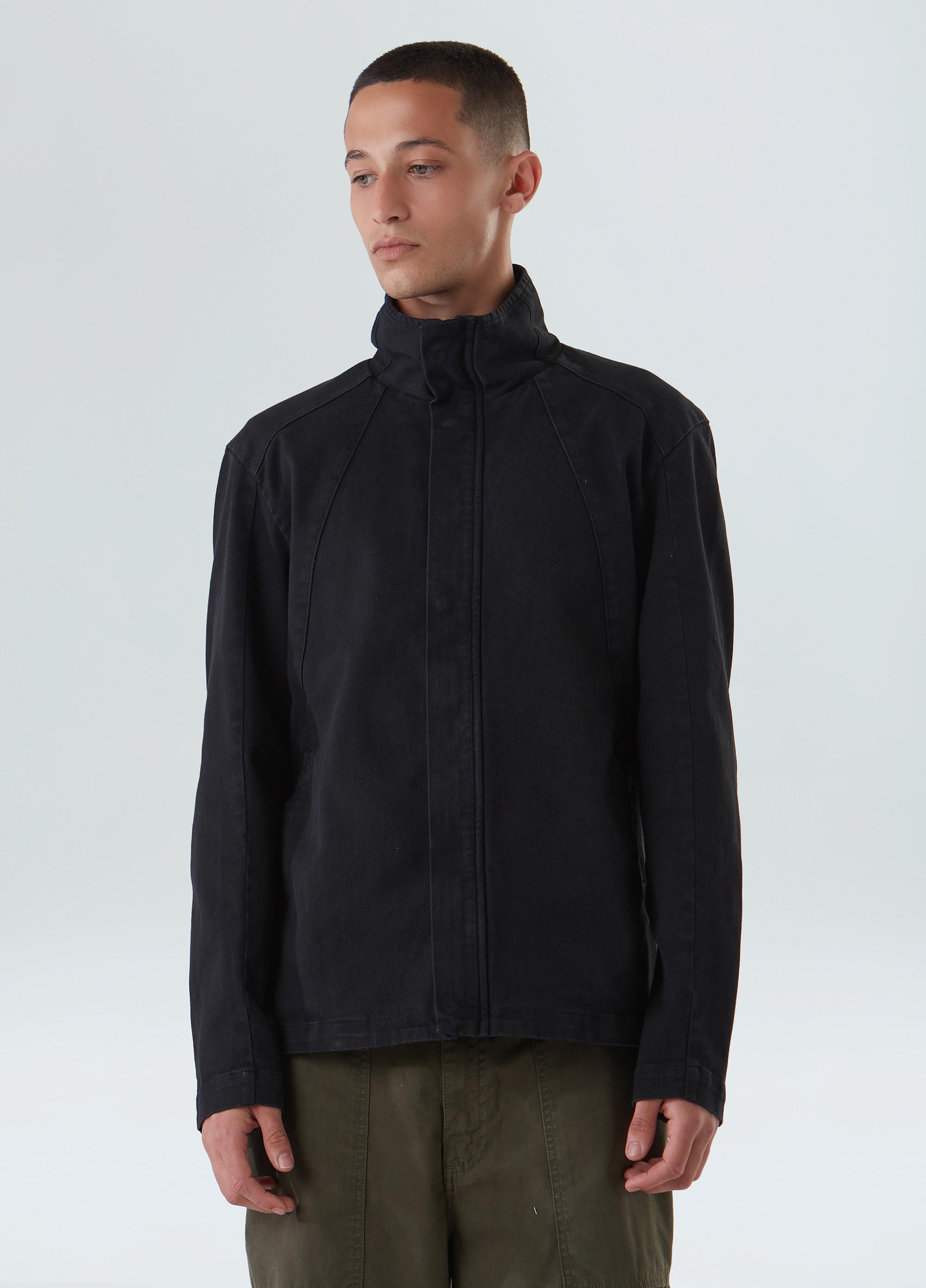 Clipping cotton jacket