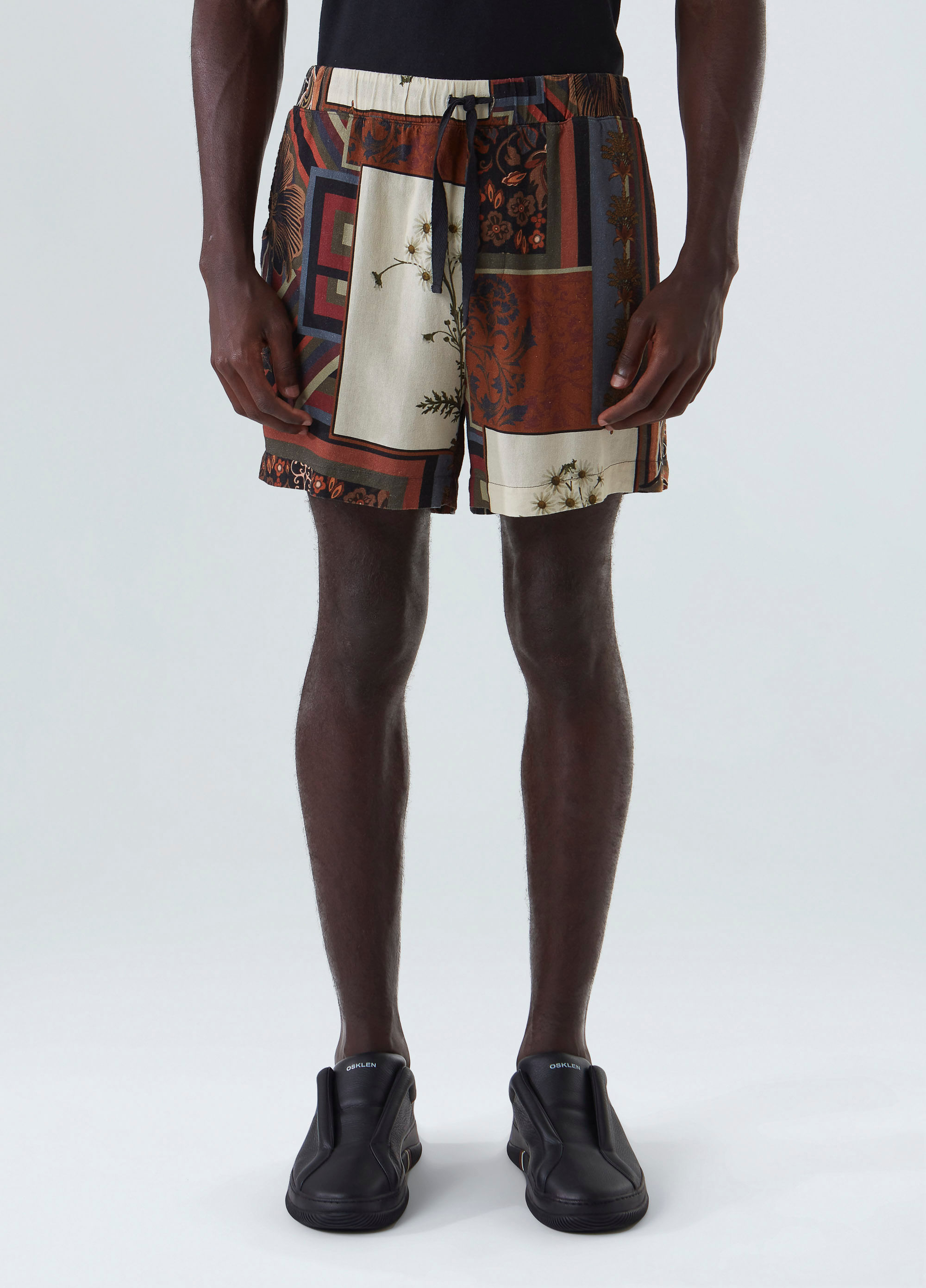 Patchwork pj shorts