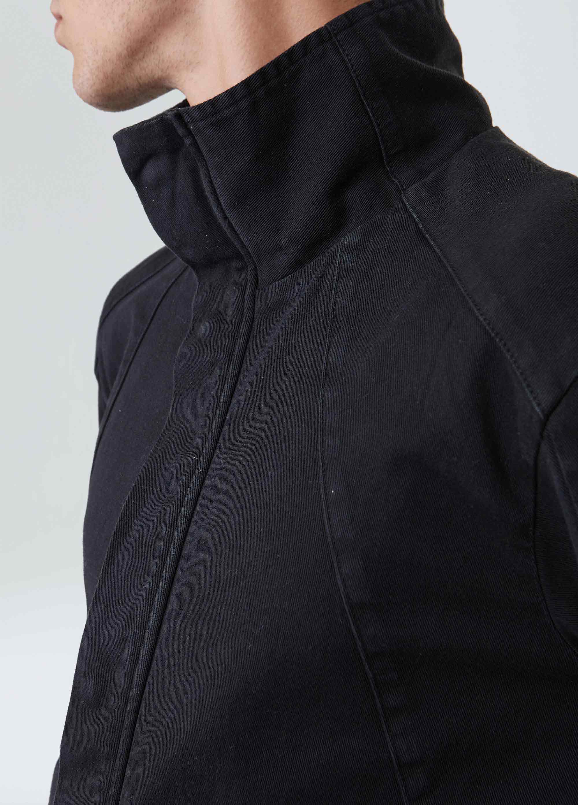Clipping cotton jacket