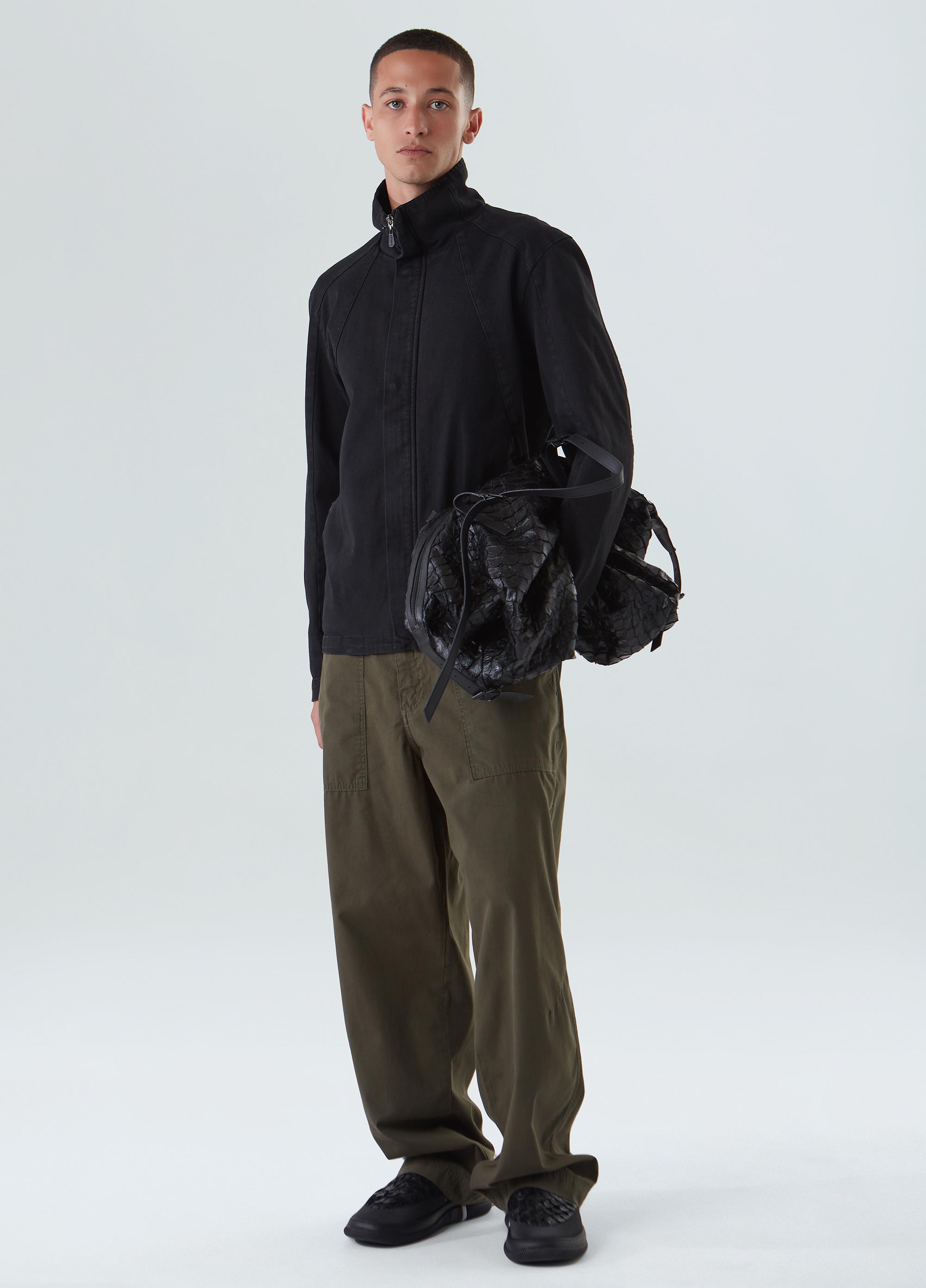 Clipping cotton jacket