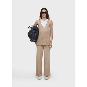 Open rayon swim top