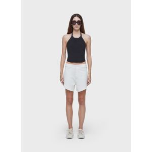 Rustic knit shorts