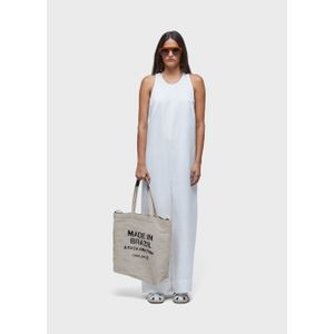 Linen swimmer jumpsuit