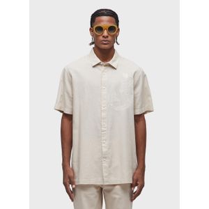 Mermaid embroidered shirt mc