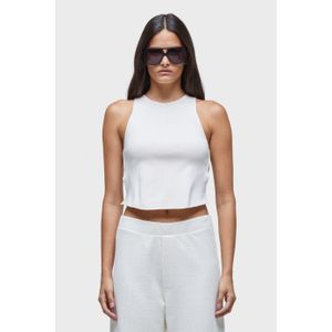 Open rayon swimsuit top