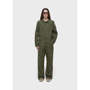 Light pocket long-sleeve jumpsuit